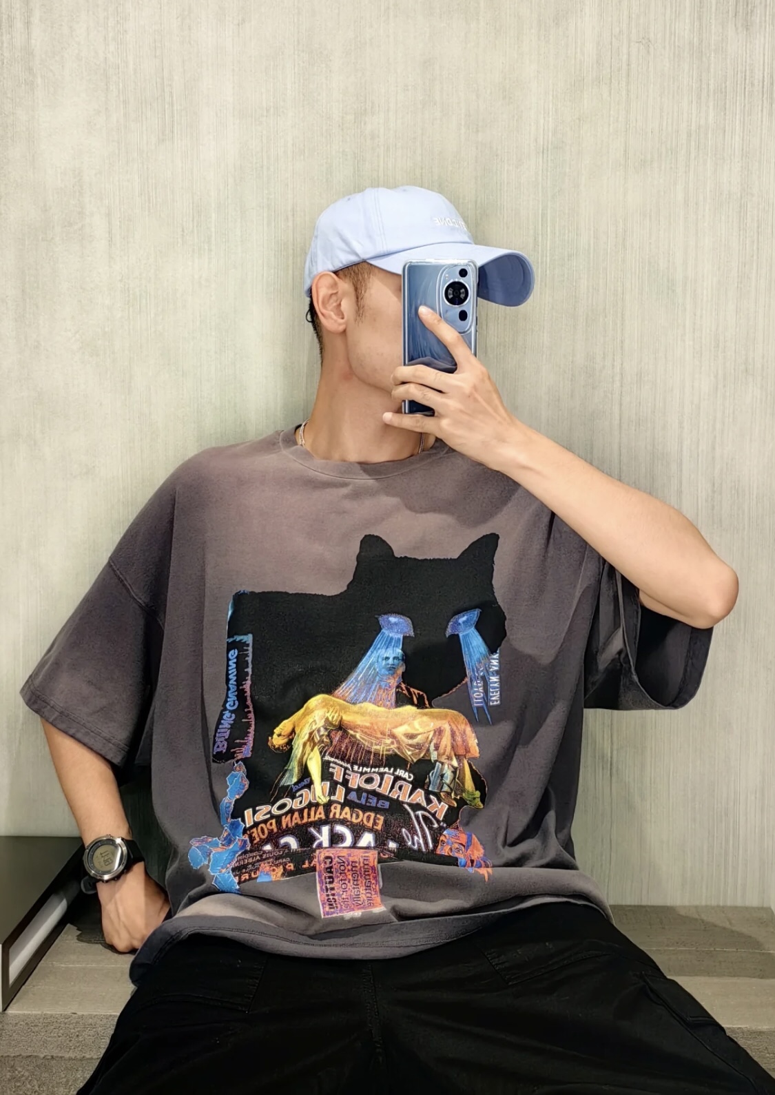 WE11DONE 夏 新作登場トップウェルドｎ級品 人気品 ファッション 純綿tシャツ トップス ゆったり 2色可選_7