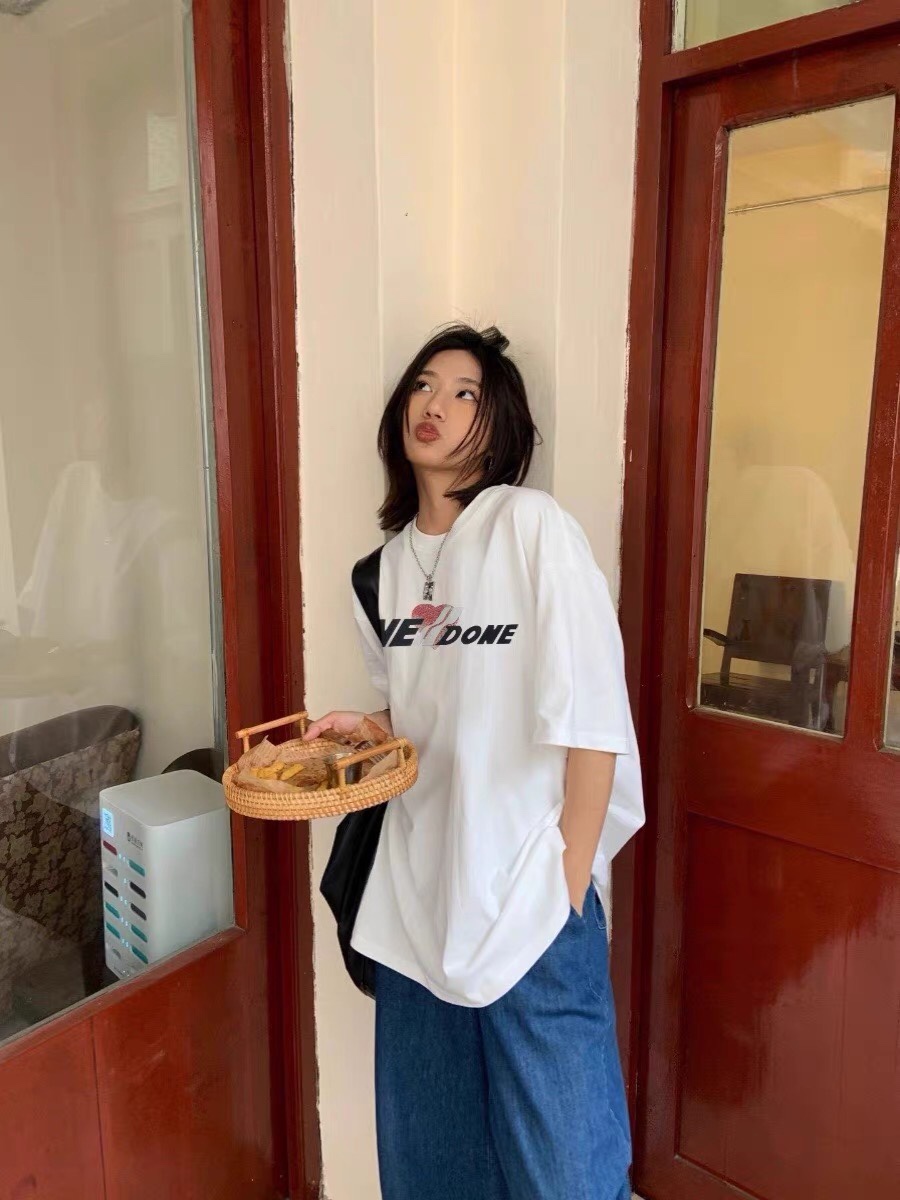 WE11DONE 素敵な ウエルダンとは激安通販 人気 ファッション 純綿 tシャツ トップス 品質保証安い 2色可選_5