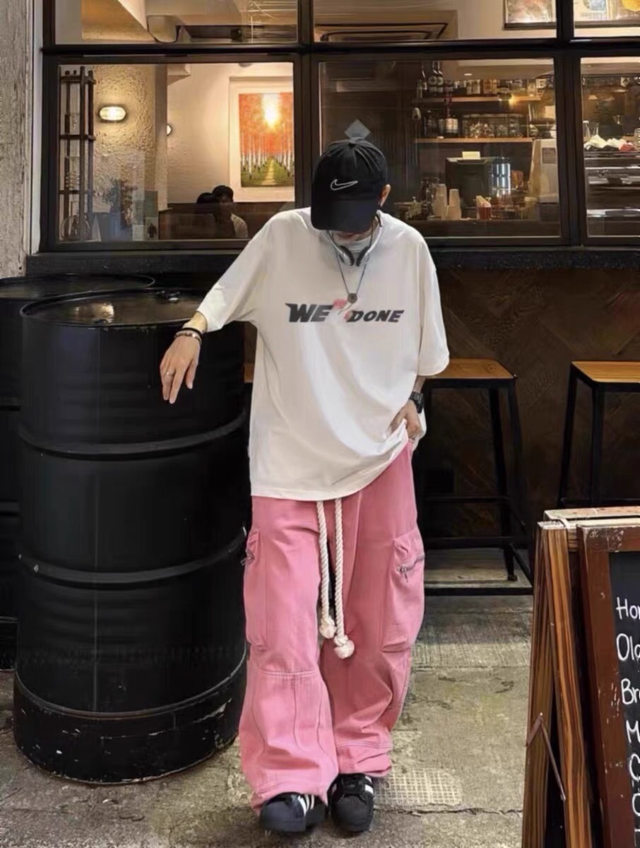 WE11DONE 素敵な ウエルダンとは激安通販 人気 ファッション 純綿 tシャツ トップス 品質保証安い 2色可選_7