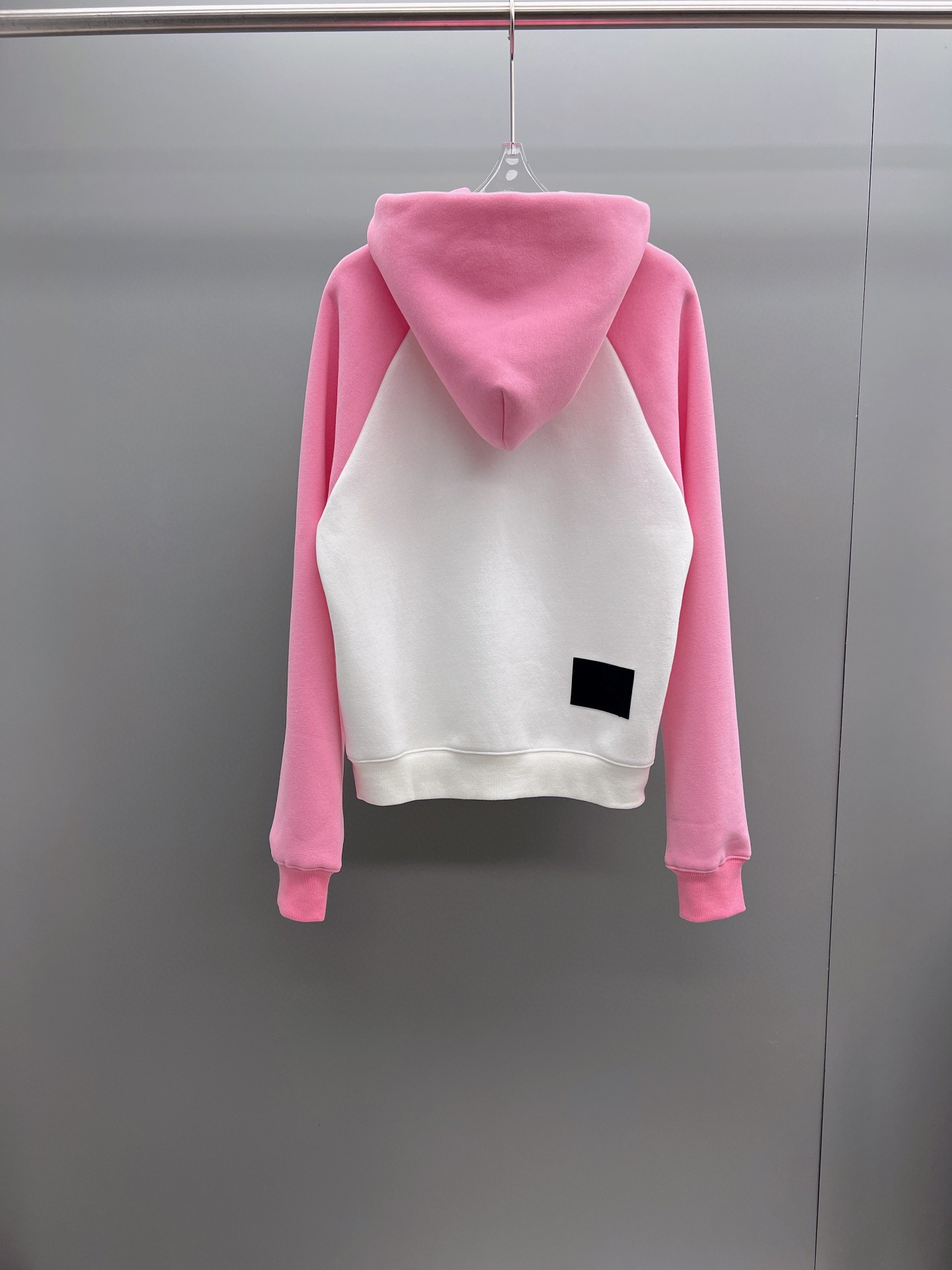 WE11DONE ウェルダン パーカーｎ級品 おすすめ 純綿トップス フード付き 兎プリント 可愛い ピンク_2