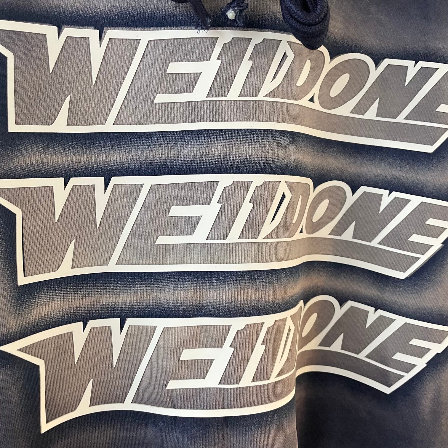 WE11DONE ウェルダン アパレル偽物 トップス フード付き パーカー 暖かい 純綿 柔らかい ブルー_3