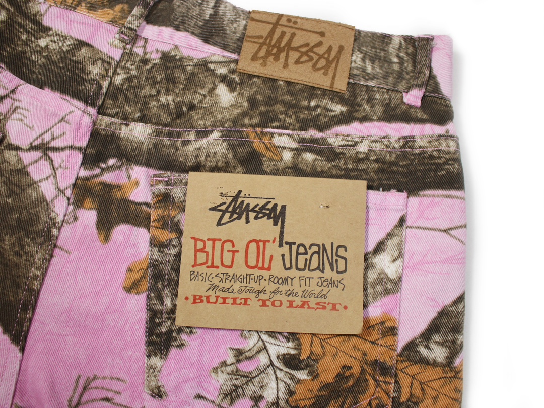 stussy 秋冬品 ステューシーカーゴパンツｎ級品 ジンーズ パンツ 柔らかい デニム シンプル 迷彩柄 ピンク_11
