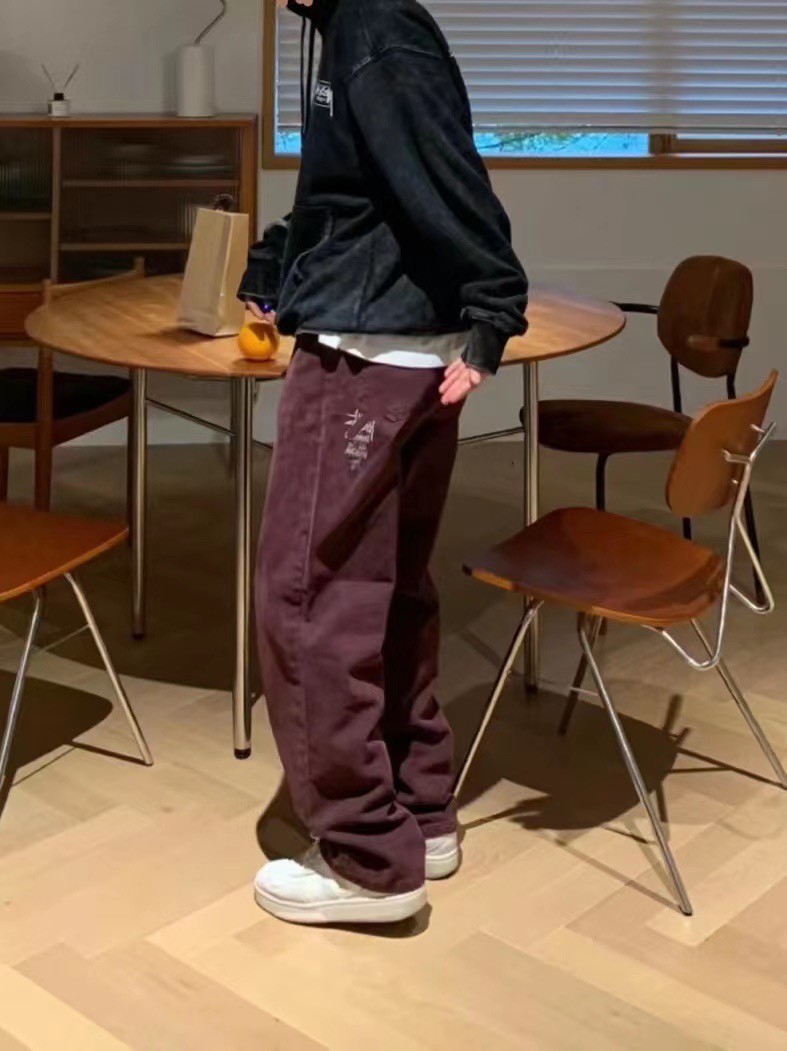 stussy ステューシー コーデュロイ パンツ激安通販 ジンーズ 人気新作 柔らかい デニム シンプル 2色可選_8
