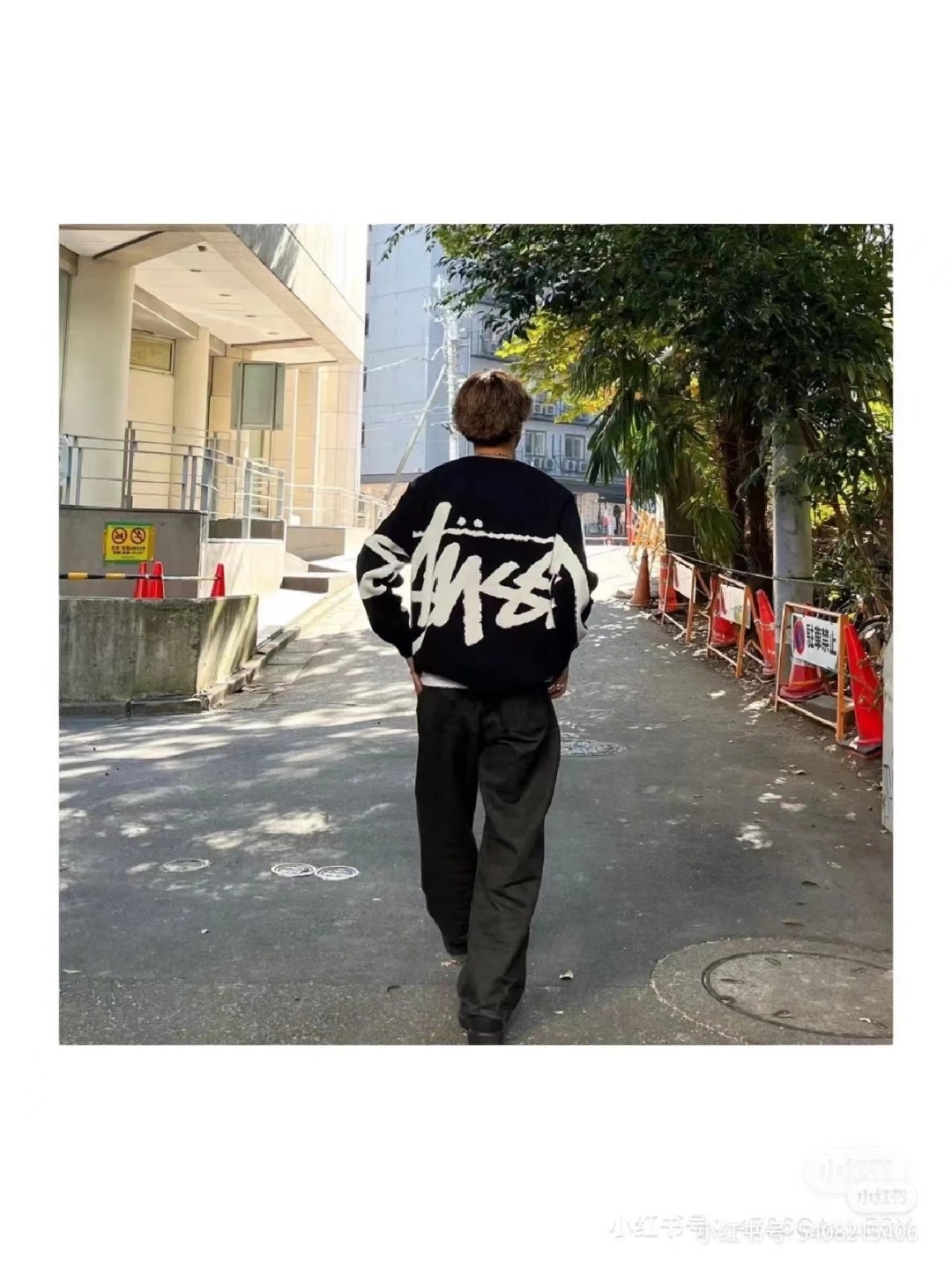 stussy 抜群な存在感  ステューシーセーター偽物 セーター 暖かい 男女兼用 カップル トップス ニット ブラック_6