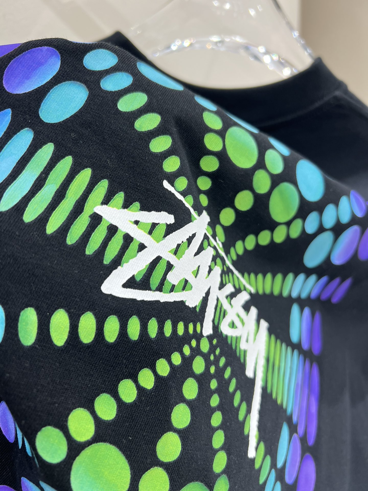 stussy 限定セール低価 ステューシー 夏服偽物 シンプル 純綿トップス 短袖 プリント 男女兼用 2色可選_4