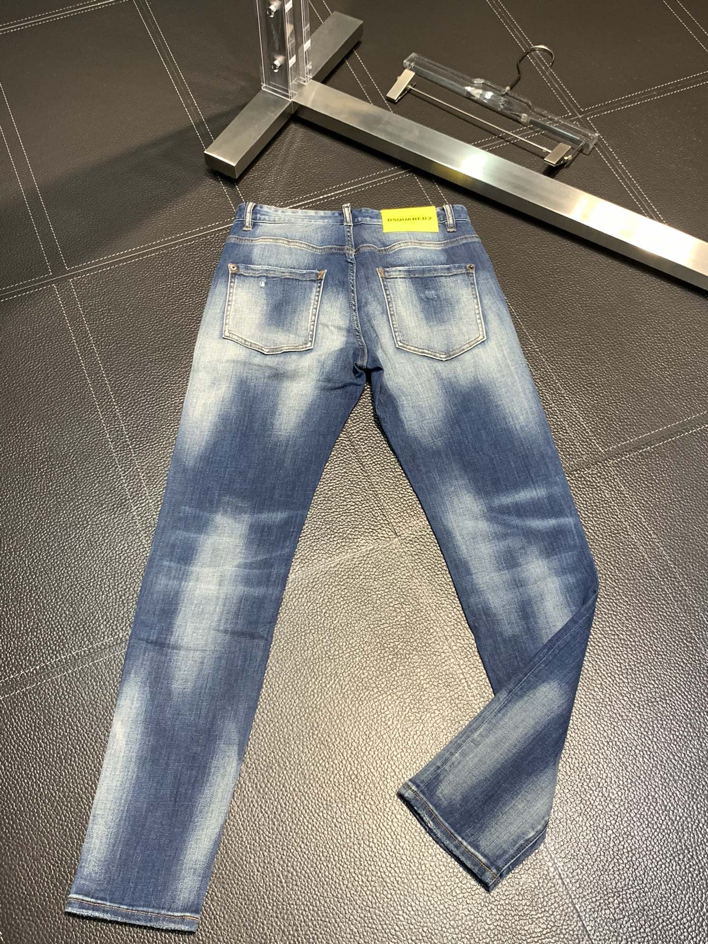 ディースクエアード 意味激安通販 デニム 美脚 品質保証 日常ズボン HOT100%新品 柔らかい ジンーズ ブルー_2