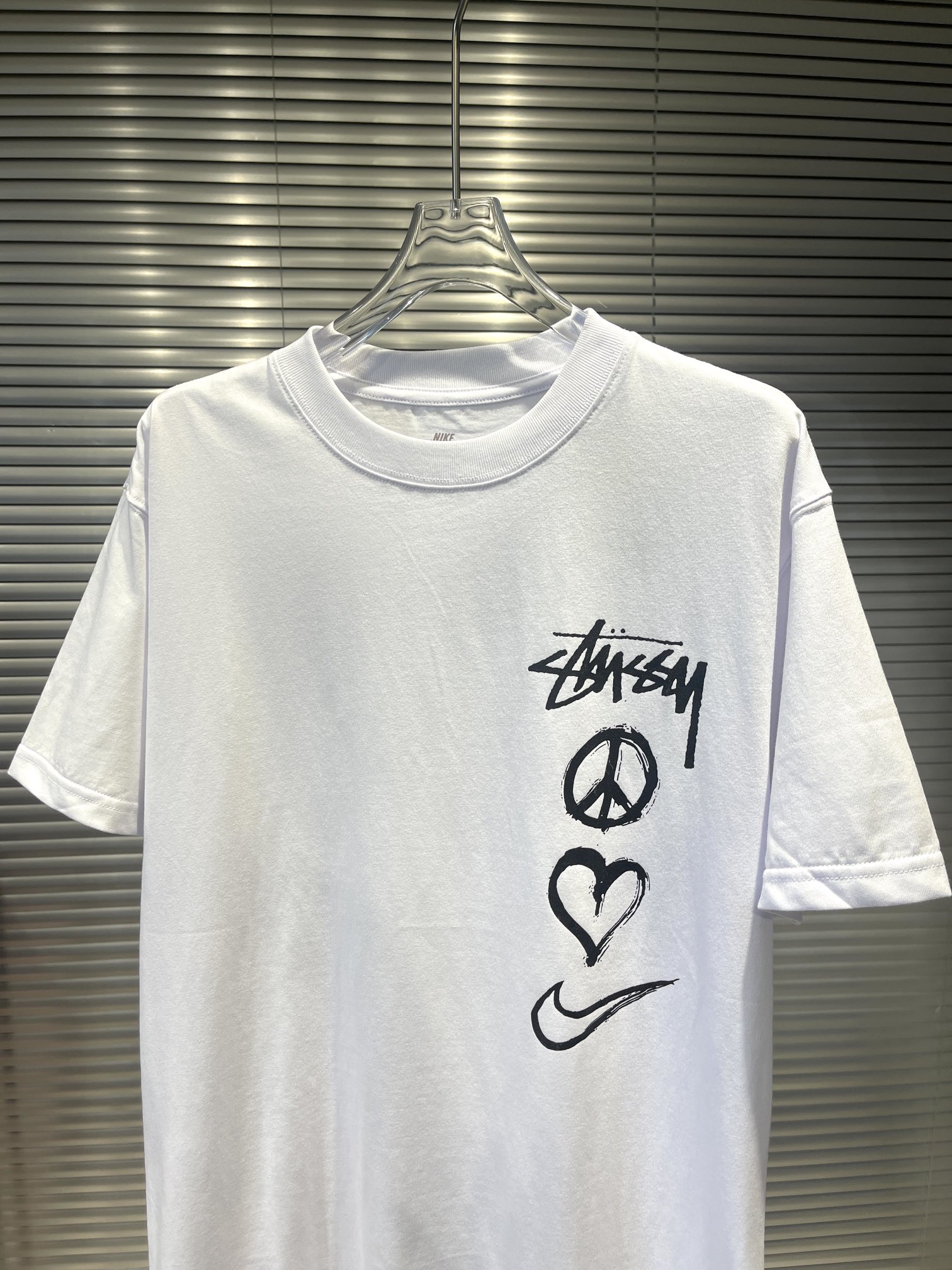 24年夏新款レディース ステューシーtシャツ偽物 純綿 トップス 男女兼用 ファッション ホワイト_2