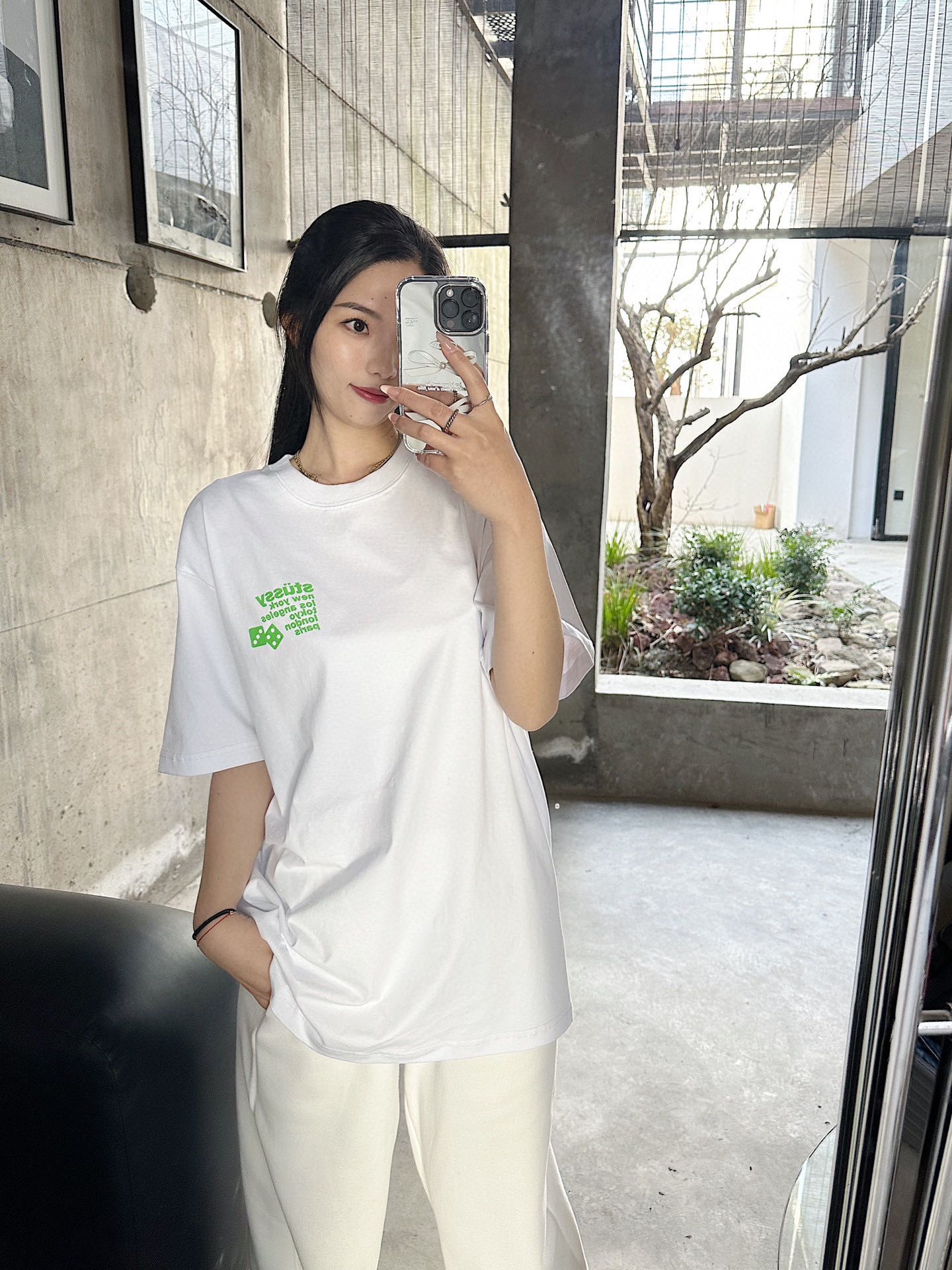 HOT100%新品 ステューシー アウター 新作スーパーコピー 純綿 プリントトップス 日常服 ファッション 大人気 2色可選_8