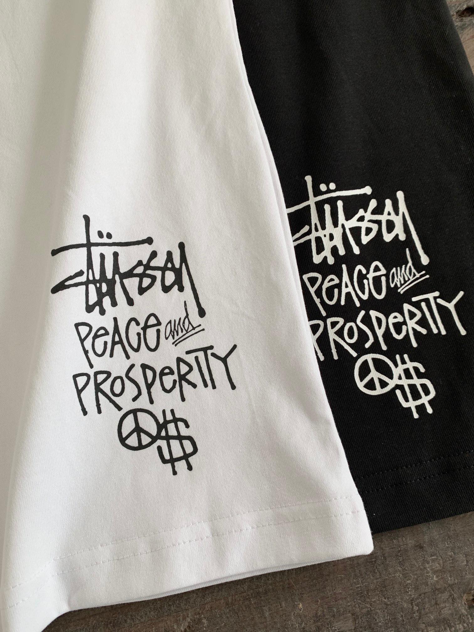 シンプル印象になって ステューシージャンパーｎ級品 純綿 人形プリントトップス 短袖 tシャツ シンプル 人気 2色可選_5