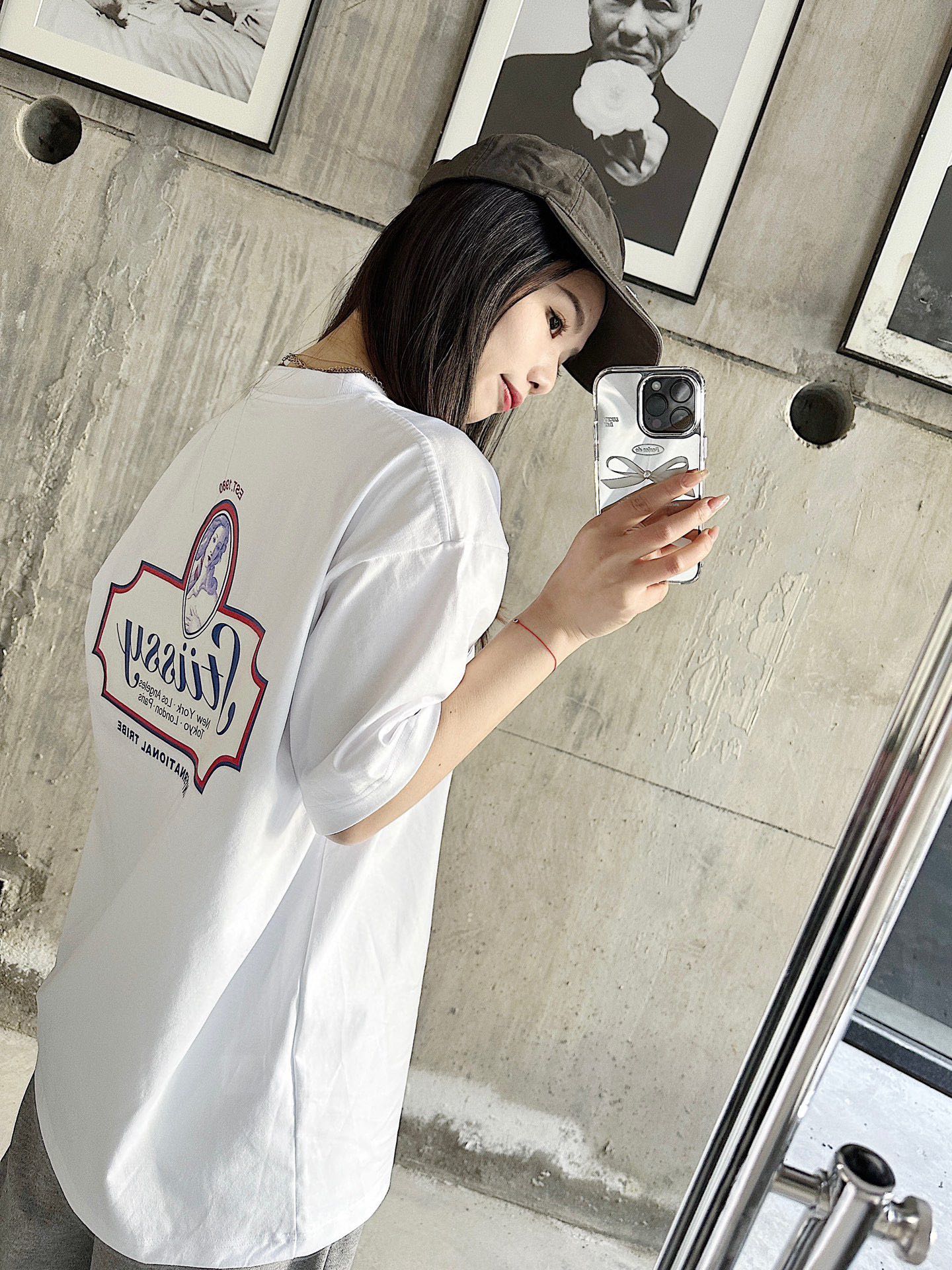 品質保証豊富なオ ステューシーtシャツコーデ激安通販 純綿 プリントトップス 短袖 シンプル 人気 2色可選_21