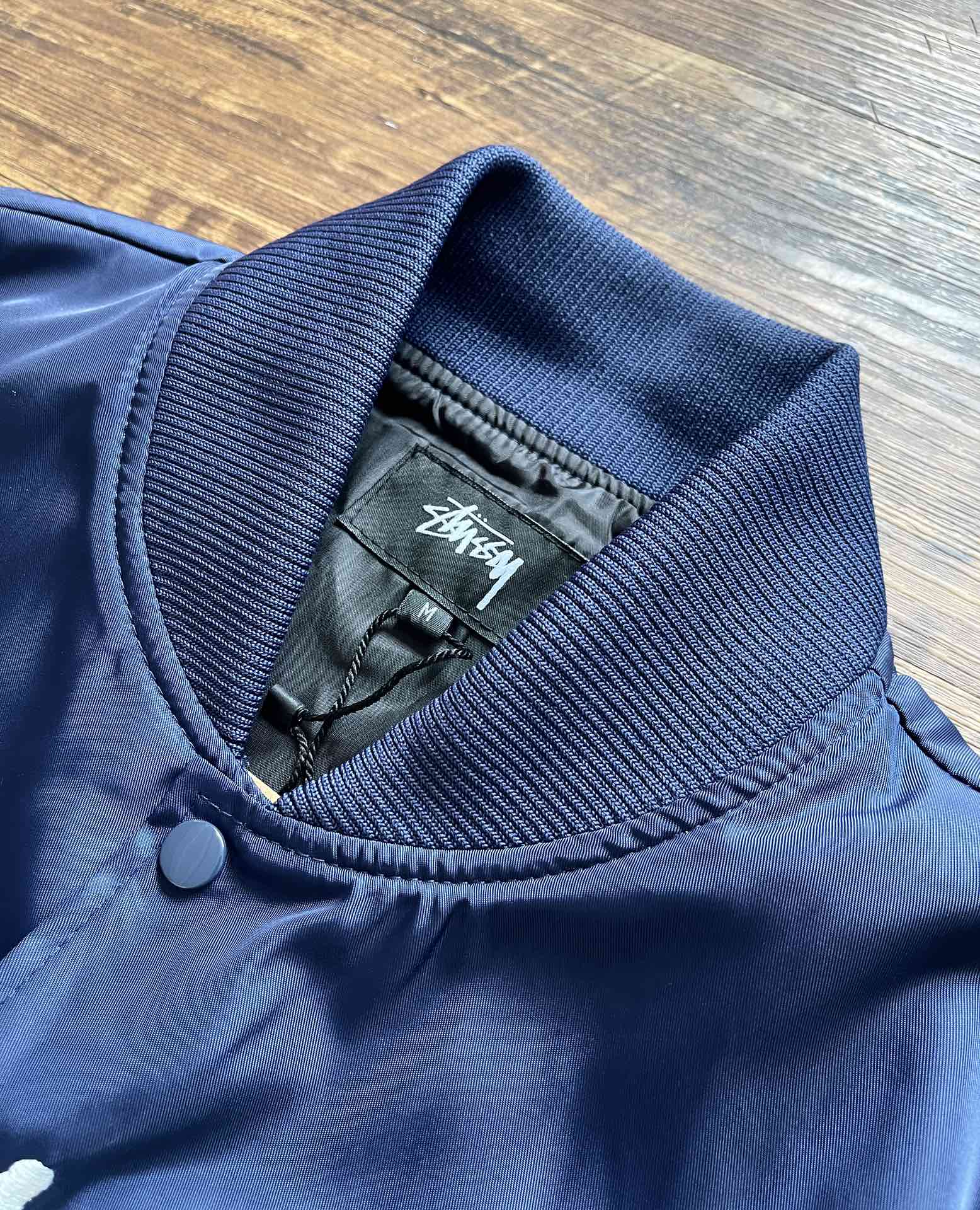 ステューシー アメリカスーパーコピー アウター 野球服 文字刺繍 ファッション ランニング 運動 ファッション ブルー_3