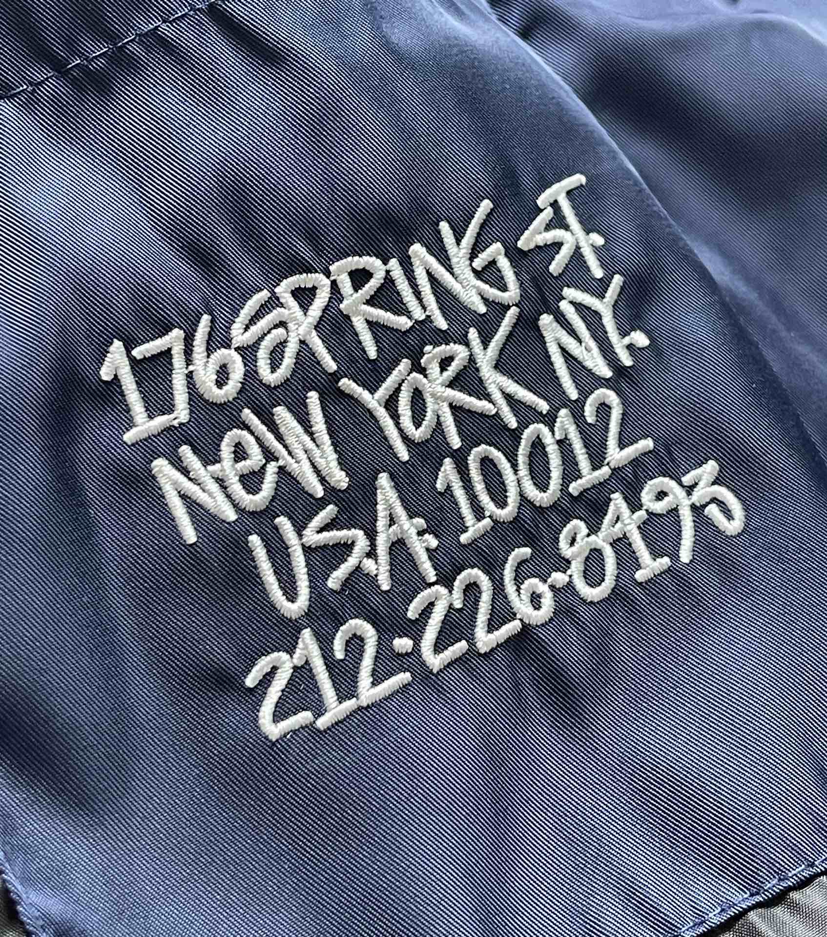 ステューシー アメリカスーパーコピー アウター 野球服 文字刺繍 ファッション ランニング 運動 ファッション ブルー_5