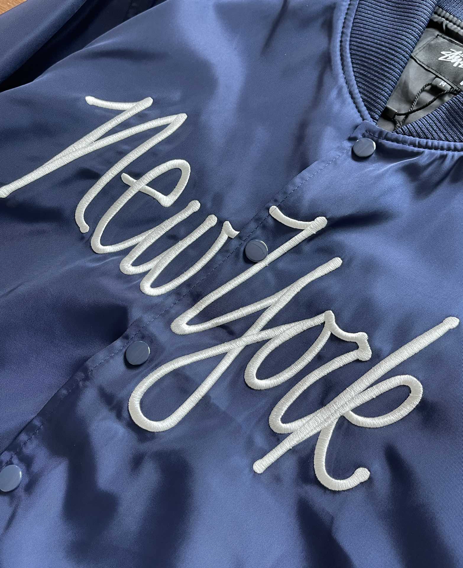 ステューシー アメリカスーパーコピー アウター 野球服 文字刺繍 ファッション ランニング 運動 ファッション ブルー_8
