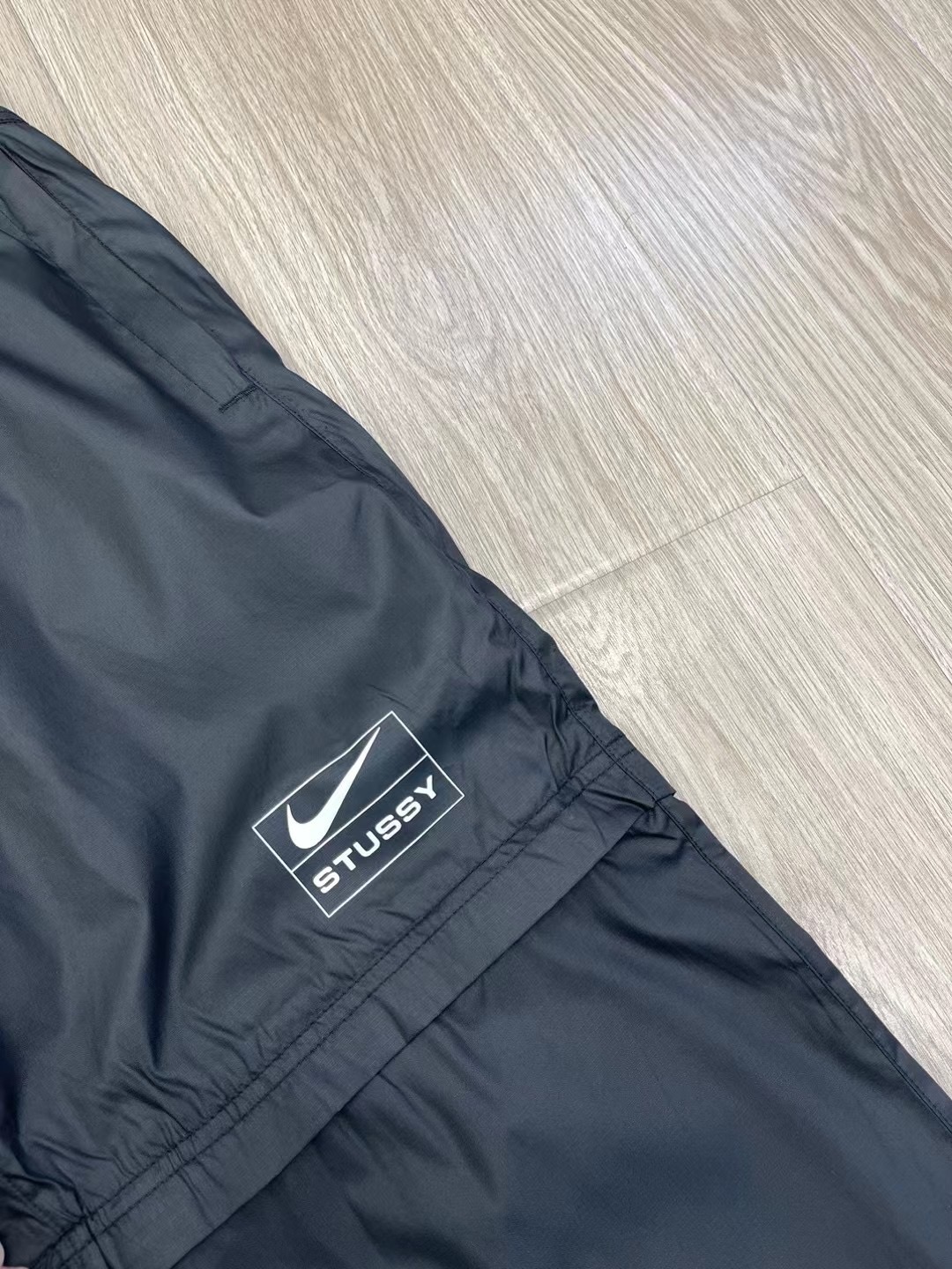 ステューシーズボンコピー 運動 カジュアルパンツ 取り外し可能なパンツ ショットパンツ ランニング 快適 ブラック_7