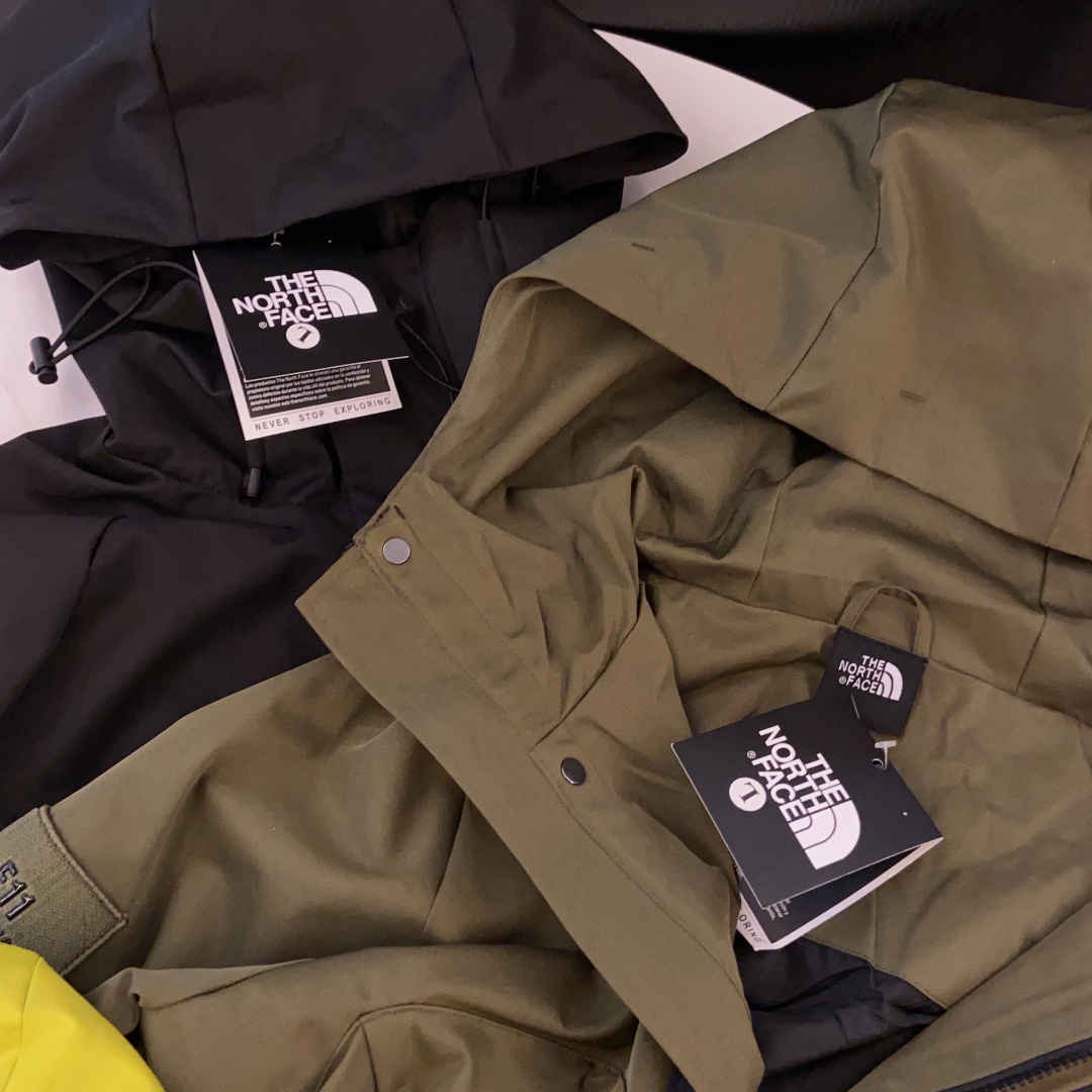 品質保証低価the north face サイズ感アウター 偽物 防風フードつきジャケット_7