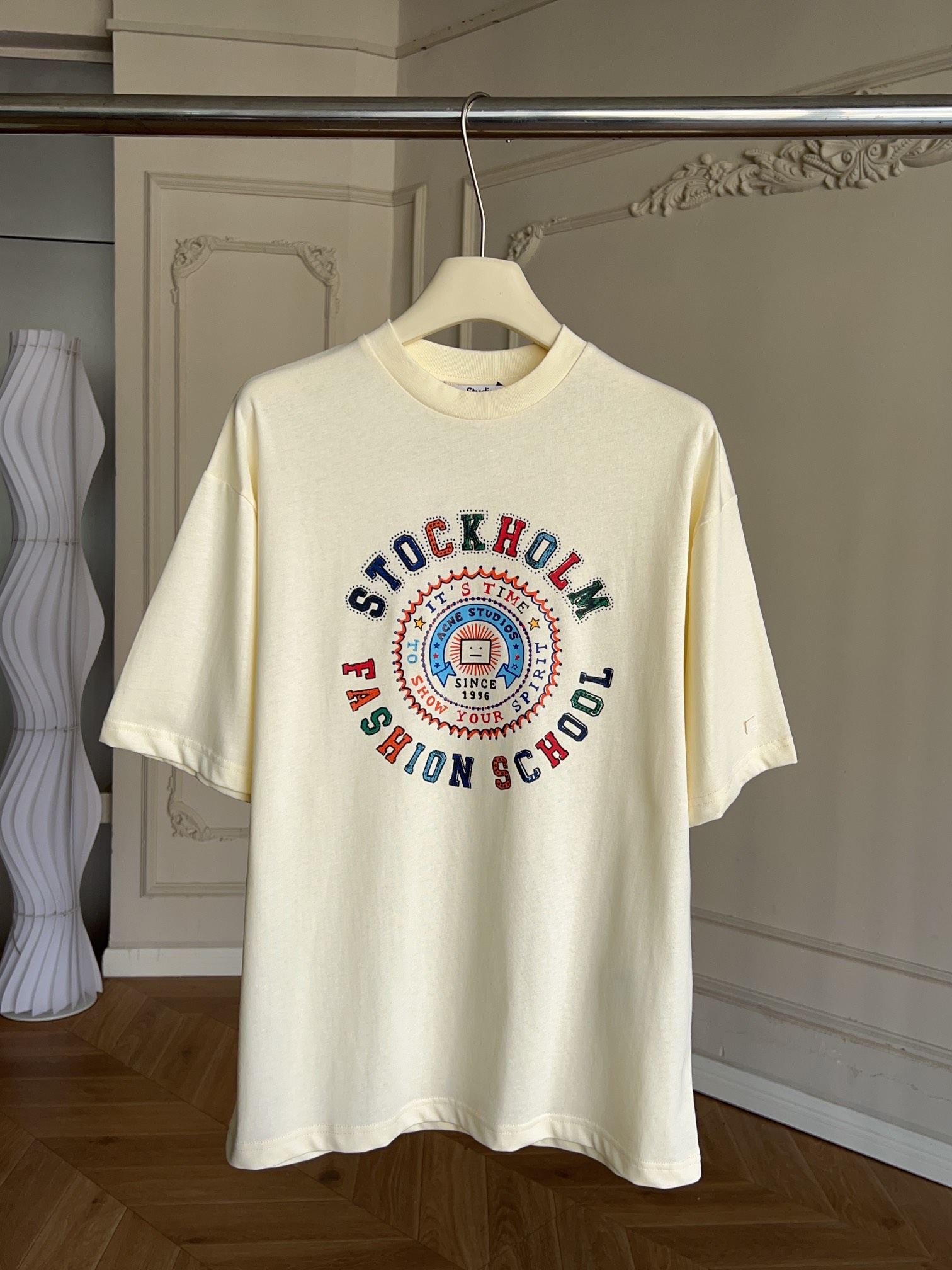 新作入荷格安 アクネストゥディオズ tシャツ サイズ感激安通販 トップス 短袖 プリント 丸首 純綿 人気新作 柔らかい 3色可選_2