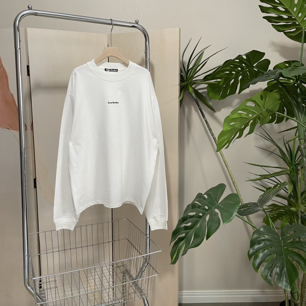 2024新登場のアクネストゥディオズ tシャツ コーデスーパーコピー トップス 長袖 純綿 人気品 シンプル 柔らかい 6色可選_4