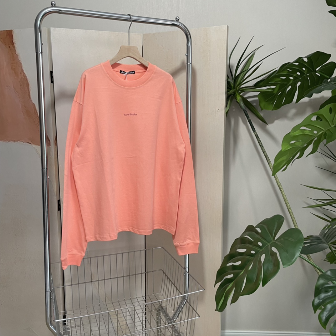 2024新登場のアクネストゥディオズ tシャツ コーデスーパーコピー トップス 長袖 純綿 人気品 シンプル 柔らかい 6色可選_9