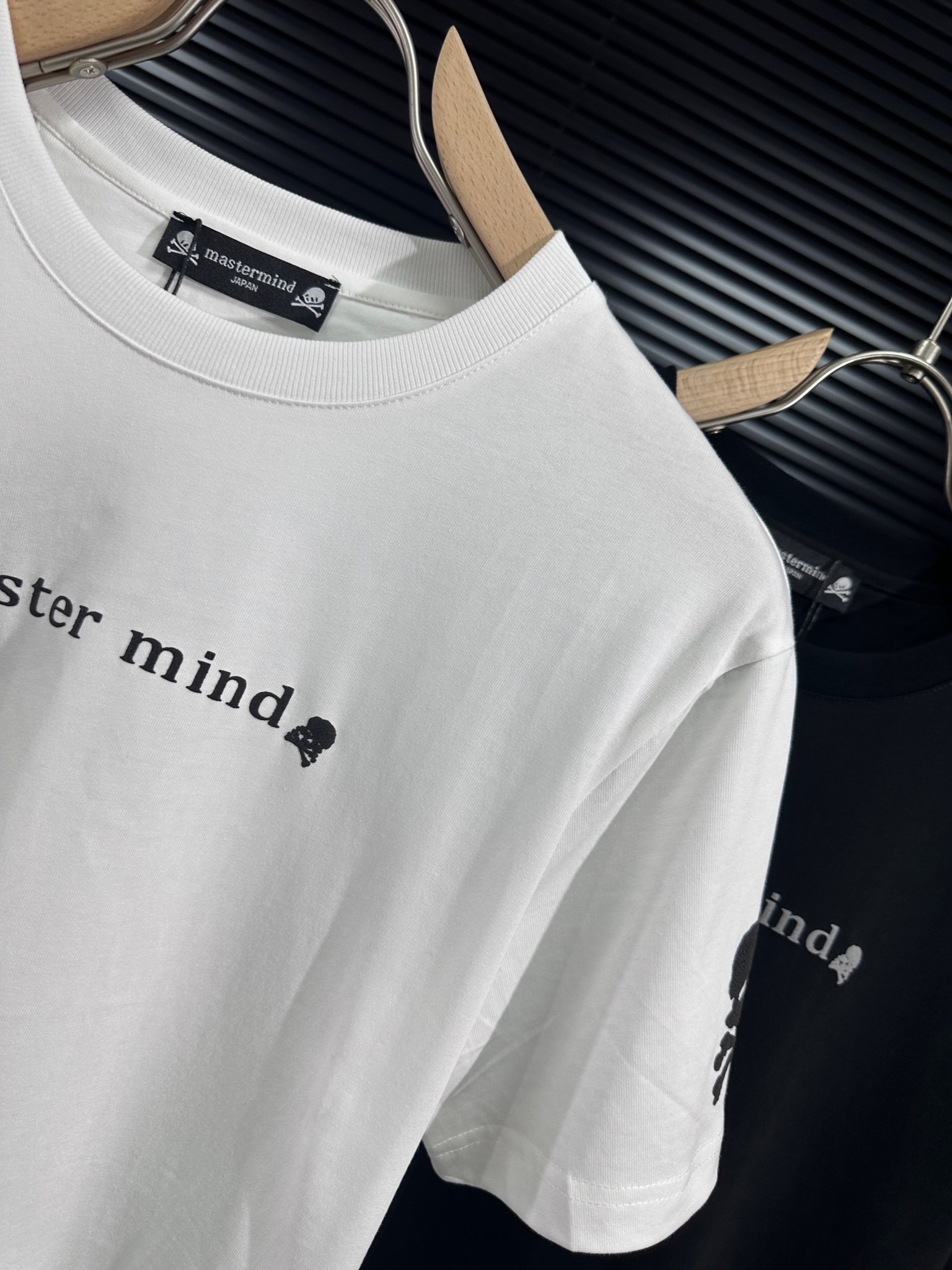 最安値！大人気マスターマインド スカジャン激安通販 純綿 Tシャツ トップス 短袖 ロゴプリント ゆたっり メンズ 2色可選 ホワイト_5