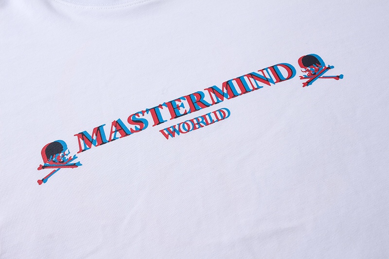 マスターマインドjapan激安通販 人気定番可愛い 純綿 Tシャツ トップス 短袖 髑髏プリント ゆたっり ファッション ホワイト_6