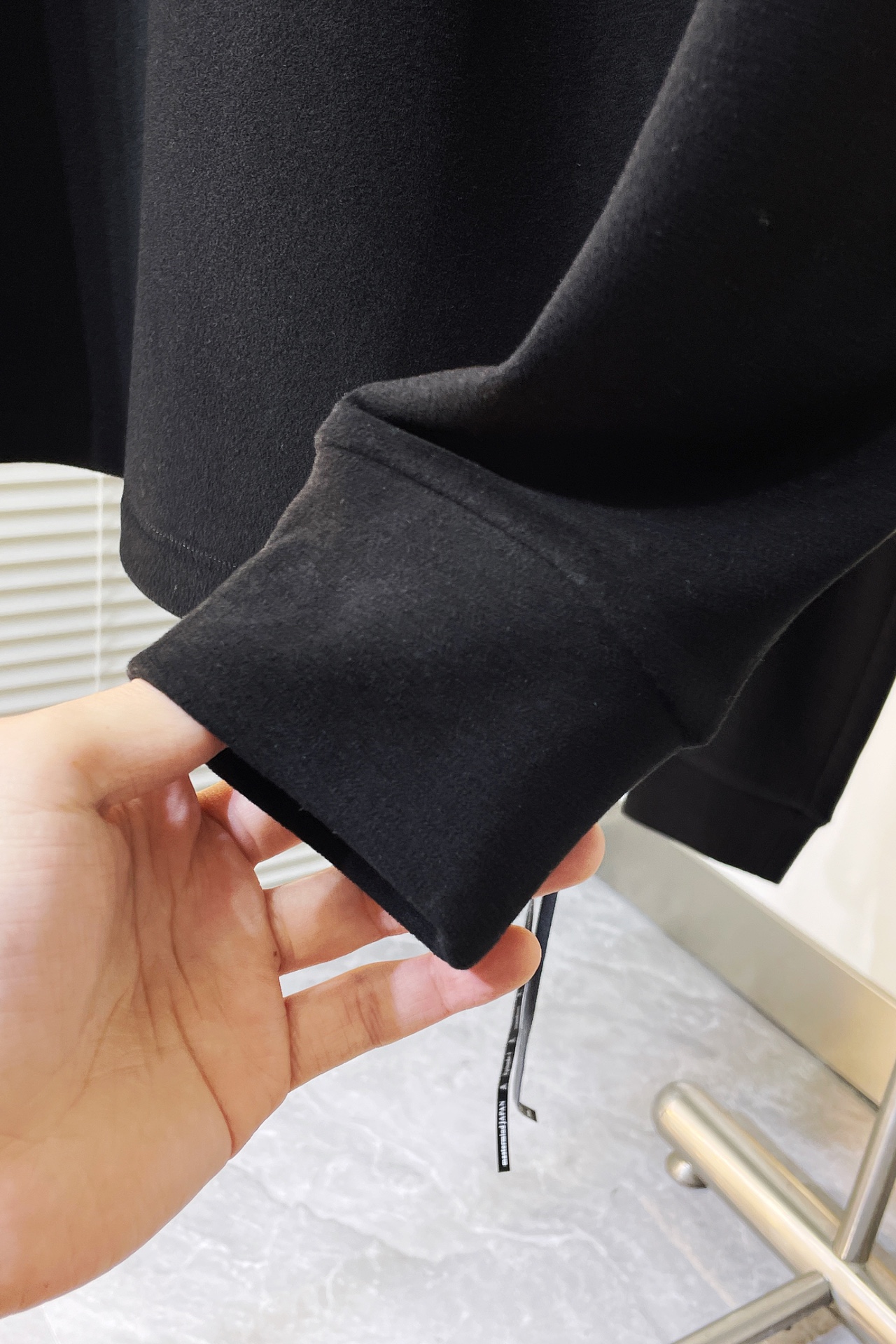 マスターマインド 服偽物 純綿 トップス カジュアルパンツ 2点セット チャック 高級品 厚い 柔らかい ブラック_5