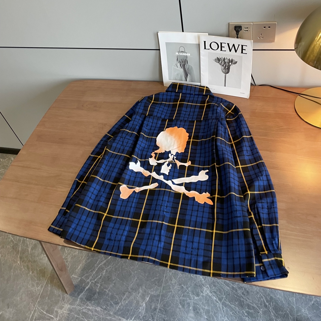 マスターマインドジャケットスーパーコピー ウール トップス 柔らかい 激安品 シンプル 格子模様 男女兼用 2色可選_7