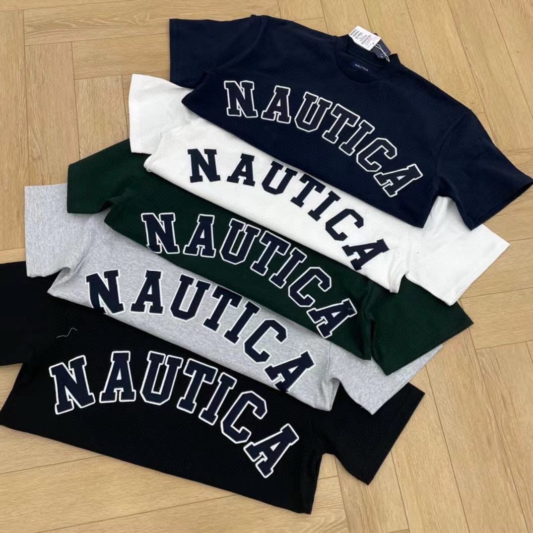 シンプル印象になって ノーティカTシャツスーパーコピー 春夏 純綿 トップス 半袖Tシャツ シンプル 大人気 ファッション 5色可選_6