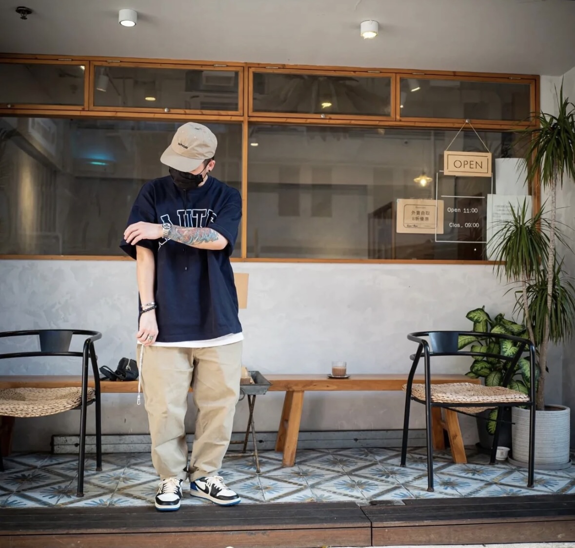 NEW夏の ノーティカとは偽物 純綿 トップス 半袖Tシャツ シンプル 人気販売 ファッション 文字刺繍 ブラック_1