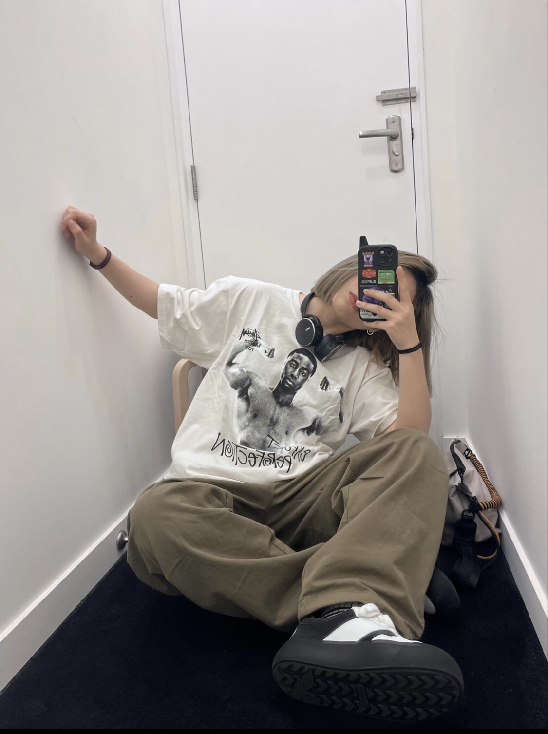 大活躍 マーティンローズ オンラインコピー 純綿 トップス 半袖 tシャツ 写真とロゴプリント 大人気 2色可選_9