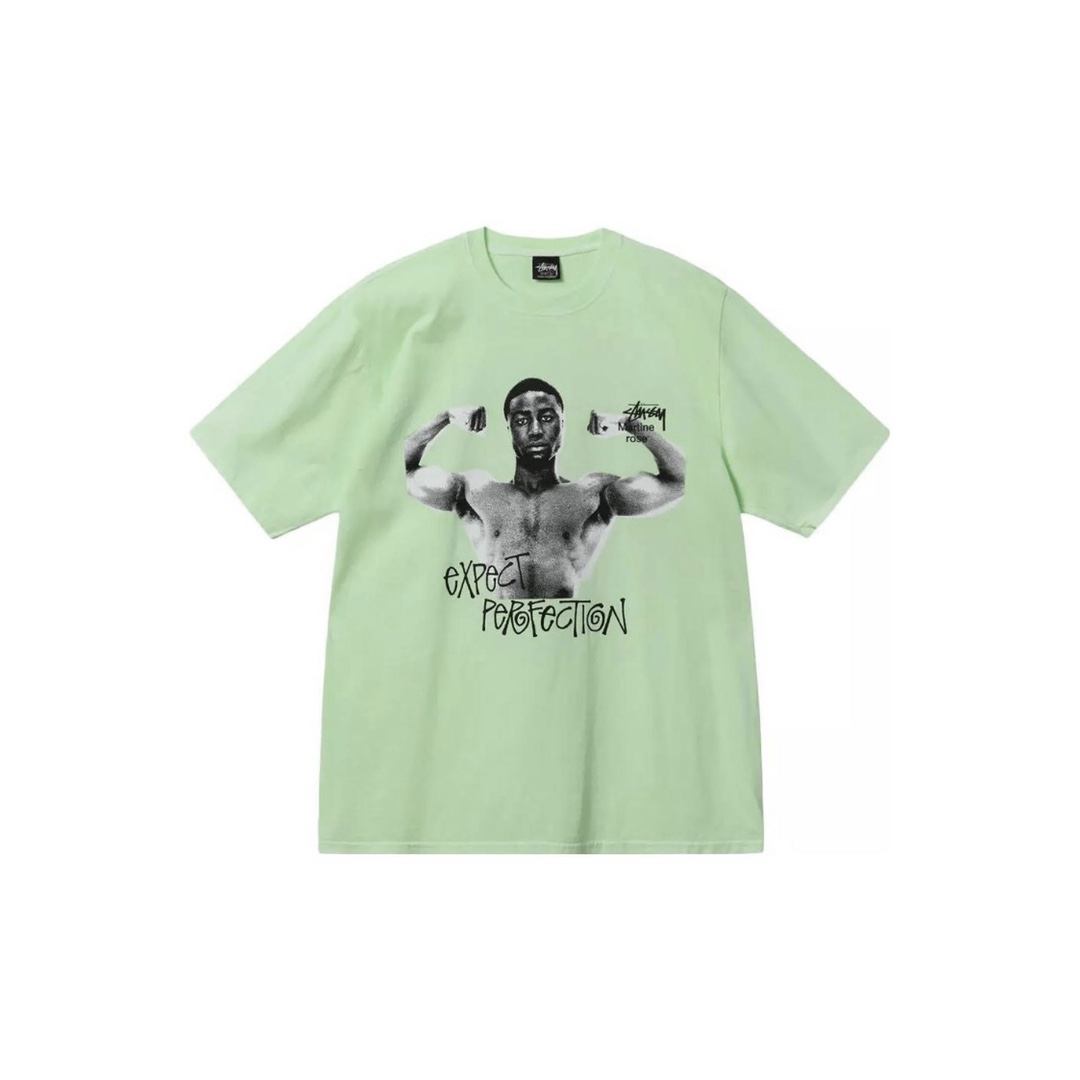 大活躍 マーティンローズ オンラインコピー 純綿 トップス 半袖 tシャツ 写真とロゴプリント 大人気 2色可選_15