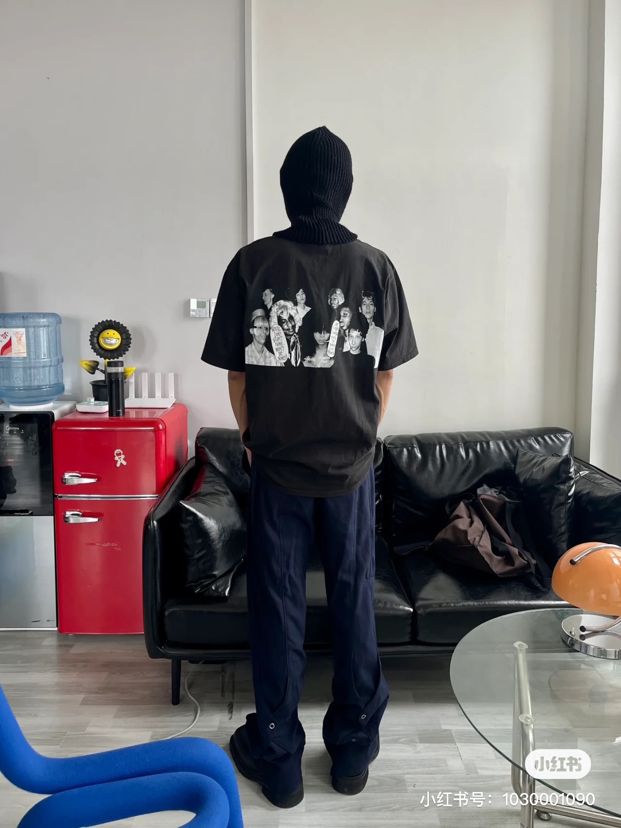 【激安】高級品通販 マーティンローズ サイズ感激安通販 純綿 トップス 半袖 tシャツ プリント ファッション ブラック_4