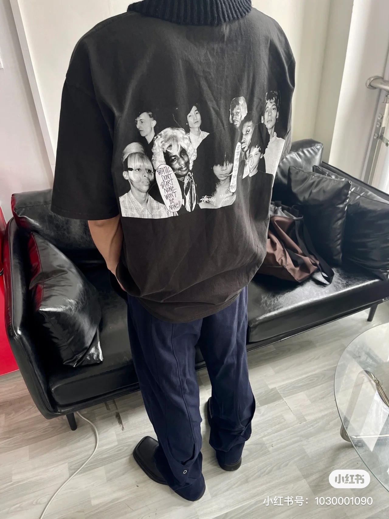 【激安】高級品通販 マーティンローズ サイズ感激安通販 純綿 トップス 半袖 tシャツ プリント ファッション ブラック_5
