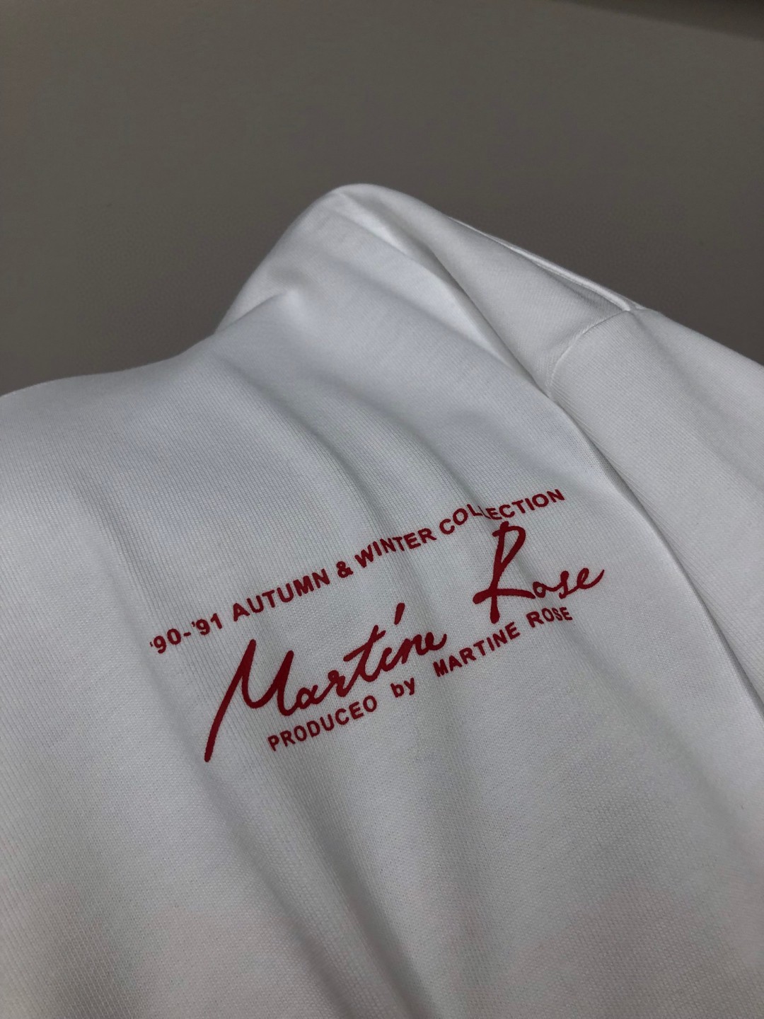 お得100%新品 マーティンネックレス偽物 純綿 トップス 長袖 tシャツ シンプル ハイネック カシュクール ホワイト_8