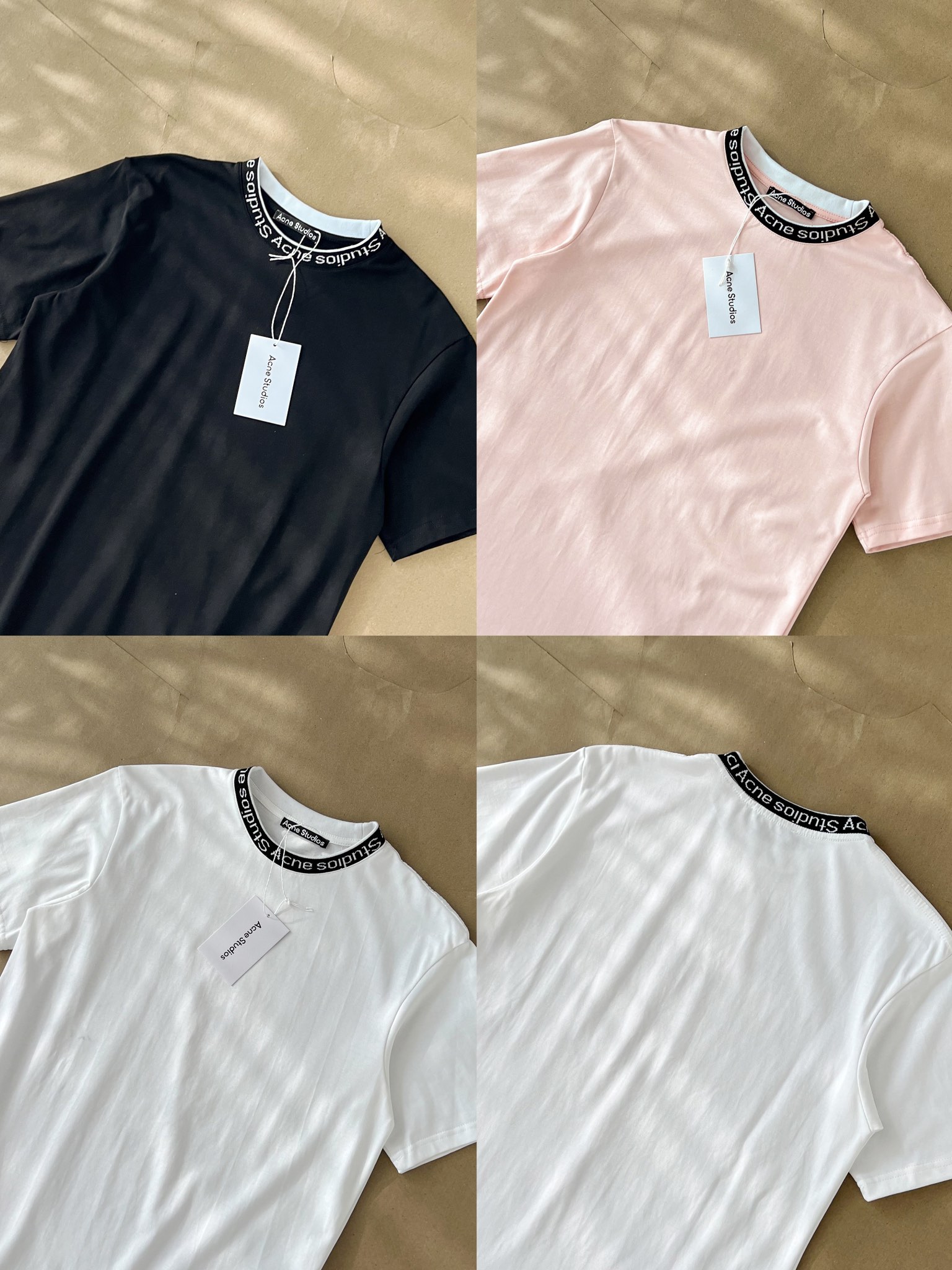 人気定番 アクネストゥディオズ シャツスーパーコピー トップス 純綿Tシャツ 半袖 柔らかい プリント 夏服 人気 3色可選_7
