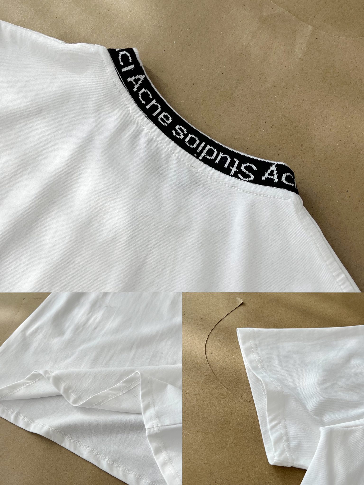 人気定番 アクネストゥディオズ シャツスーパーコピー トップス 純綿Tシャツ 半袖 柔らかい プリント 夏服 人気 3色可選_8
