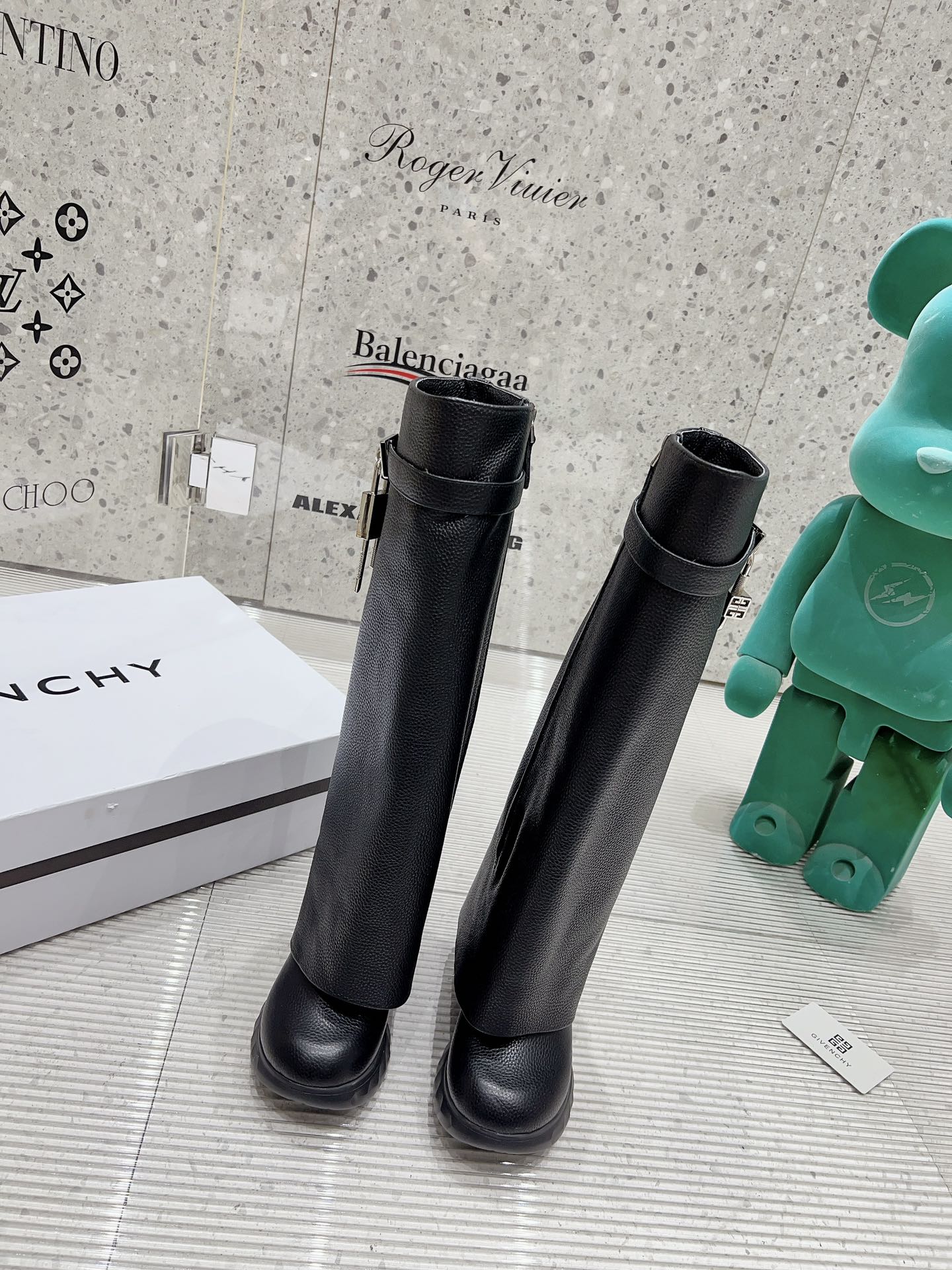 HOT100%新品ジバンシィ長靴スーパーコピー　ロングブーツ　リザードレザーを_1