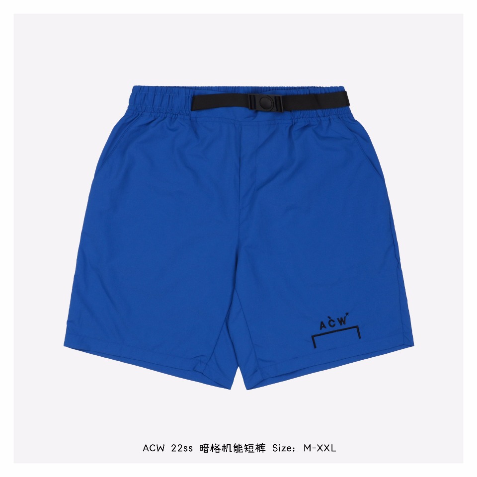 ACOLDWALL アコールドウォールパンツ偽物 プリント 防水 カジュアルパンツ 夏服 爽やか ブルー_5