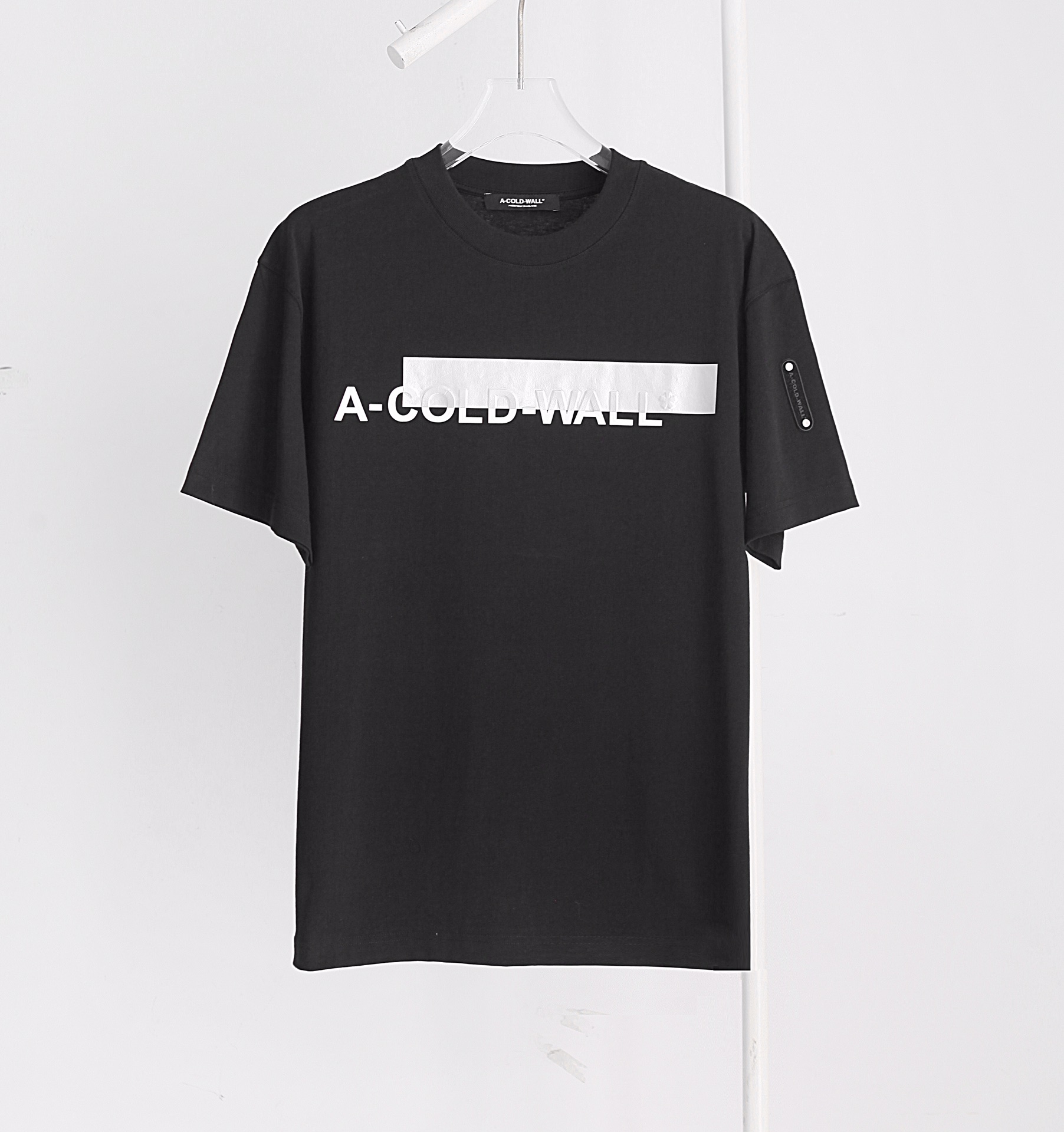 ACOLDWALL アコールドウォール tシャツコピー トップス 短袖 純綿 プリント 丸首 英国に有名なTシャツ シンプル ブラック_2