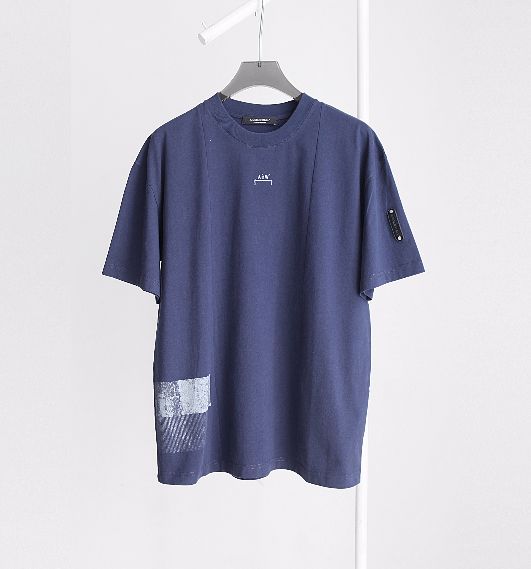 ACOLDWALL ザウォール 服偽物 トップス 短袖Tシャツ 純綿 シンプル ロゴプリント 2色可選 ブラック_2