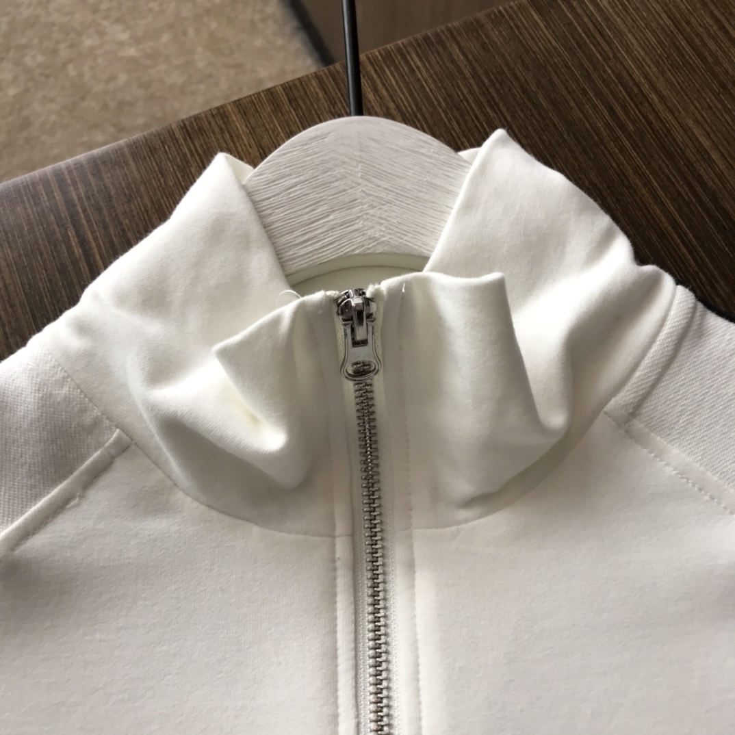 ACOLDWALL ア・コールドウォールトップス激安通販 トップス 長袖Tシャツ 純綿 シンプル ハイネック 半チャック ホワイト_5
