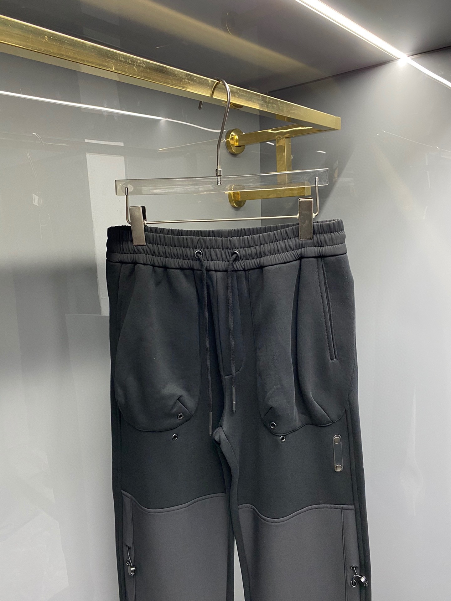 ACOLDWALL冬新品 激安‼アコールドウォール コンバース激安通販 ランニング 純綿 カジュアルパンツ シンプル 人気ズボン ブラック_4