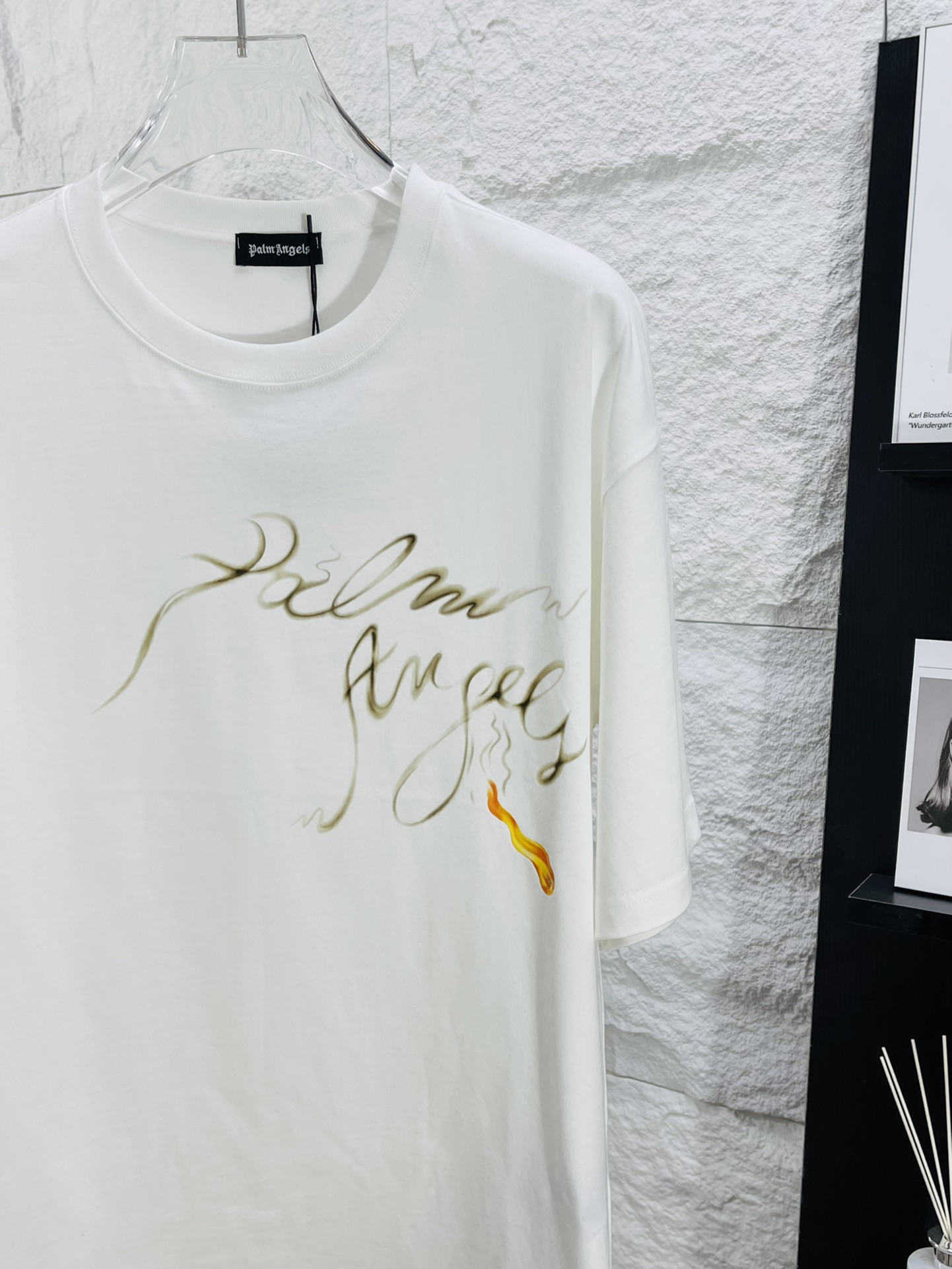 HOT100%新品 パームエンジェルス とはスーパーコピー 純綿tシャツ シンプル 短袖 ココナツプリント 夏 ホワイト_4