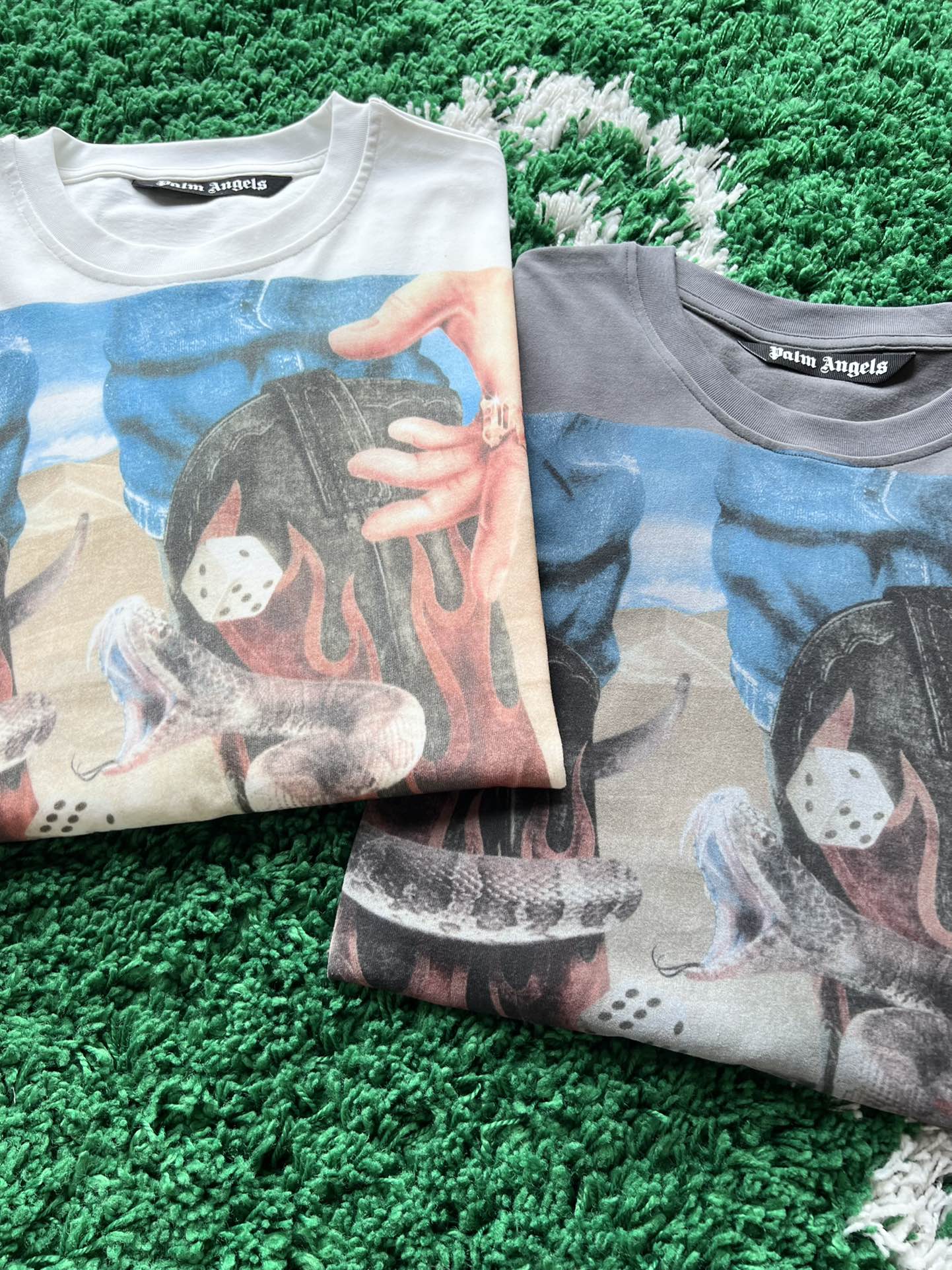 パームエンジェルス新作激安通販 純綿トップス 長袖 品質保証 シンプル プリント 夏服 柔らかい 快適 2色可選_1