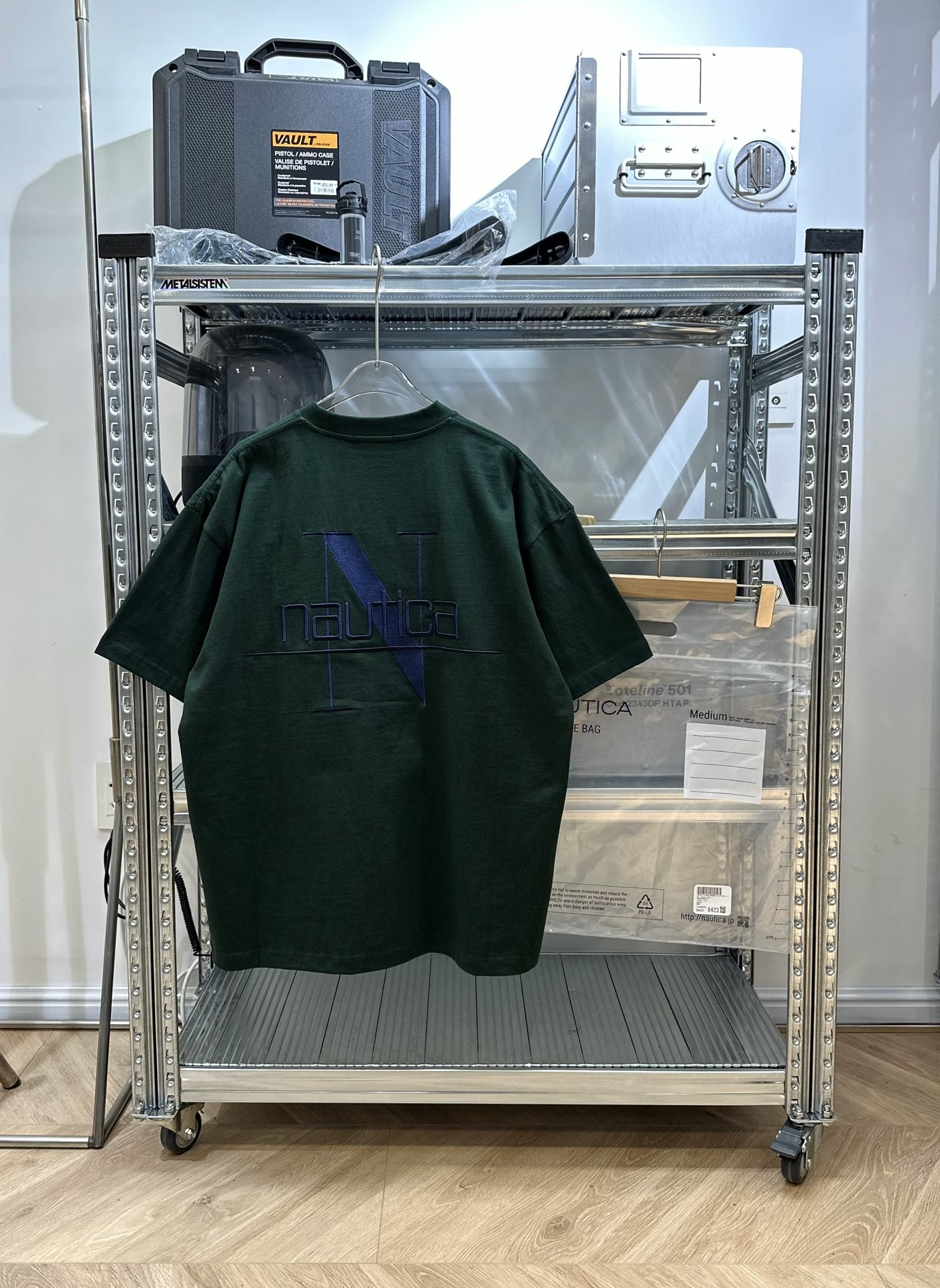 ノーティカ ストライプシャツｎ級品 春夏新品 半袖tシャツ 純綿 トップス シンプル 柔らかい  大人気 Ｎプリント 5色可選_9