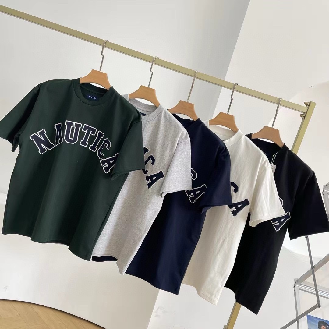 お得100%新品 ノーティカ インスタ激安通販 春夏新品 半袖tシャツ 純綿 トップス シンプル 柔らかい 5色可選_2