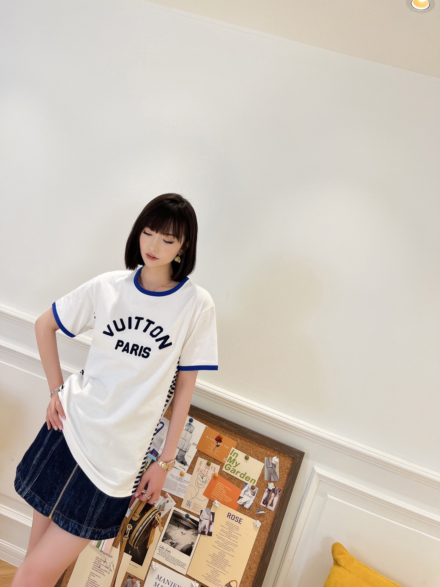 人気セールHOT ノーティカ tシャツ コーデコピー 純綿 トップス 短袖 プリント シンプル レディース ホワイト_2
