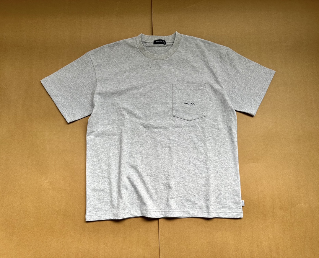 ノーティカ ラガーシャツｎ級品 純綿トップス 短袖 ゆったり シンプル ファッション N文字プリント 人気新作 5色可選_3