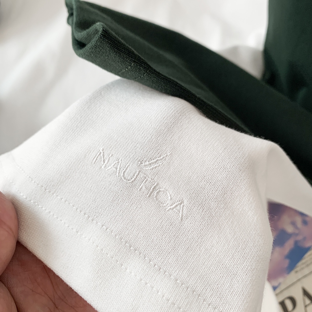 ノーティカ ロンt激安通販 長袖トップス tシャツ 純綿 ロゴ刺繍 ファッション シンプル 日常品 2色可選_6