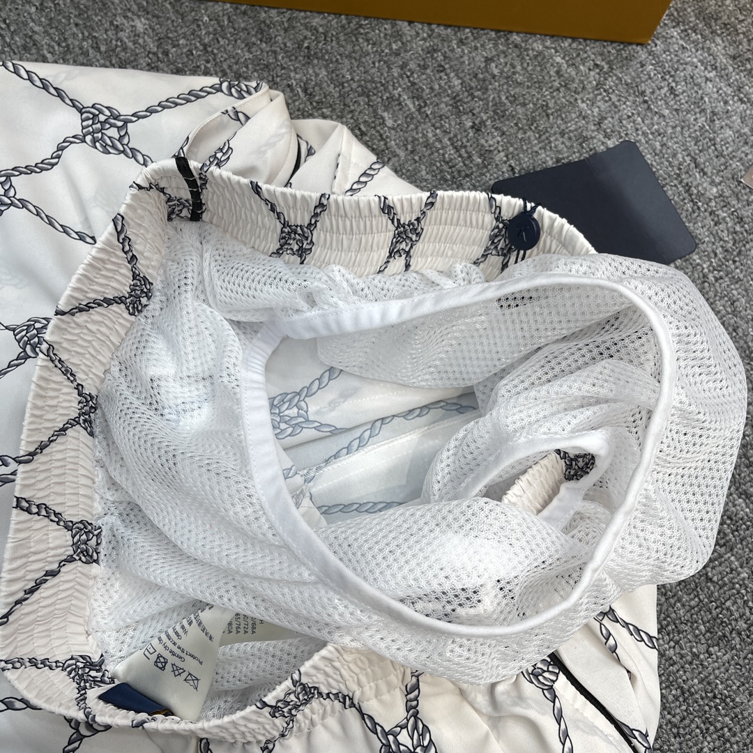 ノーティカパンツコピー ズボン シンプル 品質保証 ファッション ショットパンツ 網模様 ホワイト_4