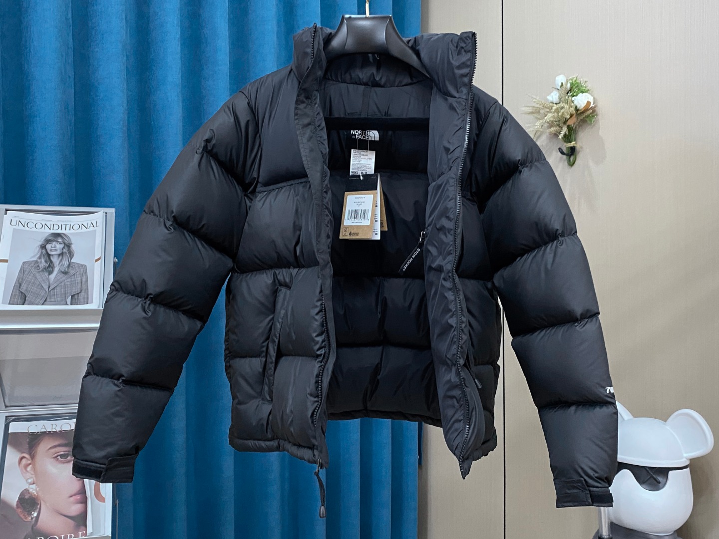 TNF ザノースフェイスのダウンコピー 暖かい 保温 ファッション 人気アウター アメリカ製 3色可選 ブラック_2